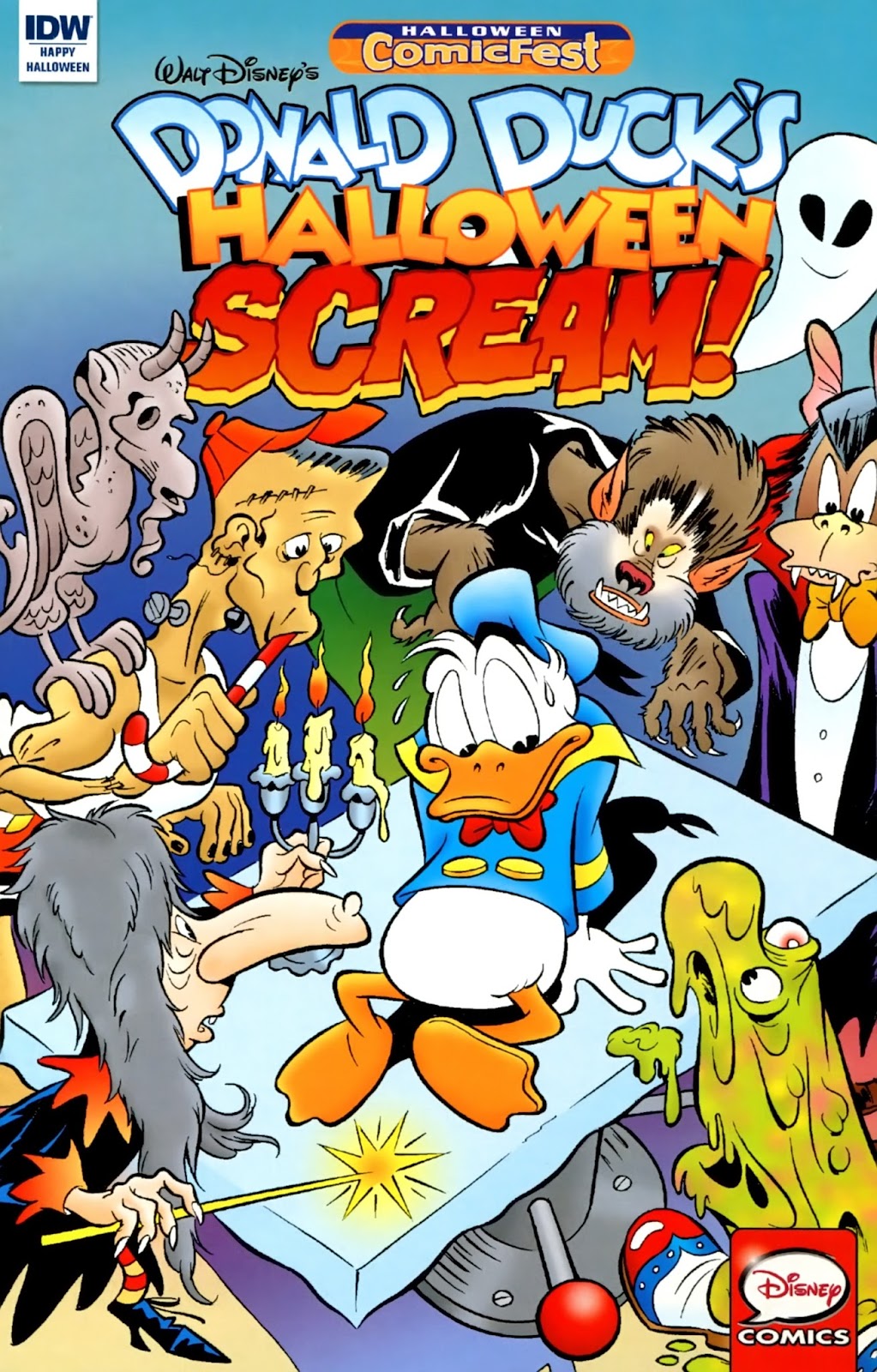 Donald Duck's Halloween Scream! issue 2 - Page 1