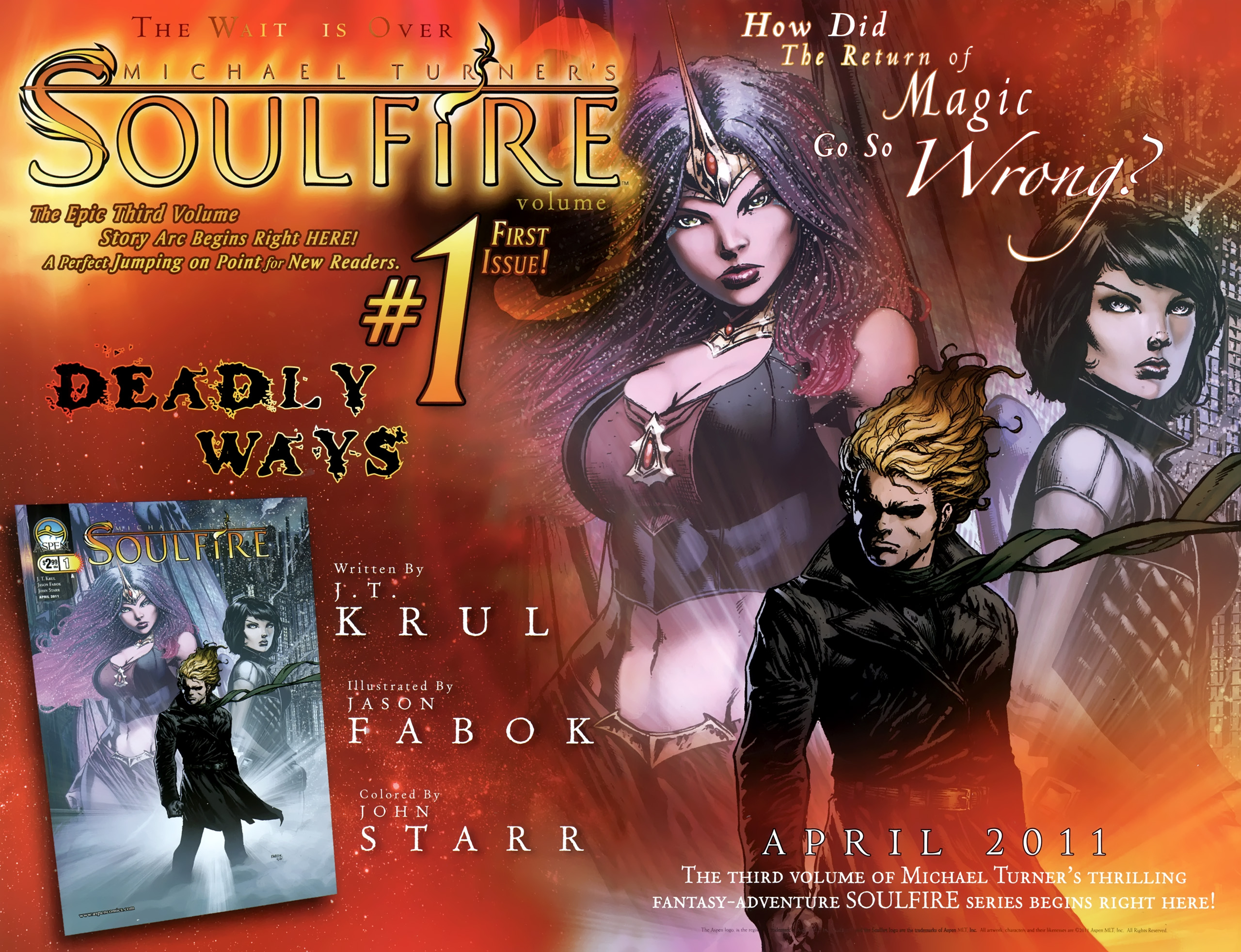 Read online Michael Turner's Soulfire (2011) comic -  Issue #0 - 15