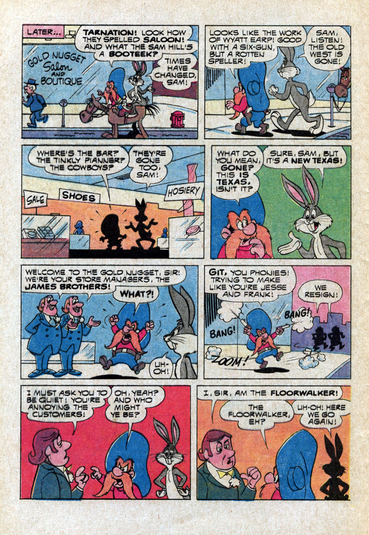 Read online Yosemite Sam and Bugs Bunny comic -  Issue #10 - 4