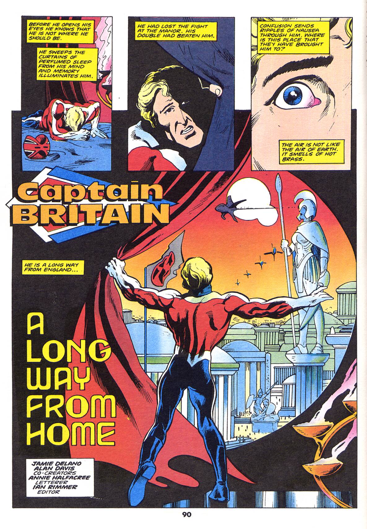 Read online Captain Britain (1988) comic -  Issue # TPB - 90