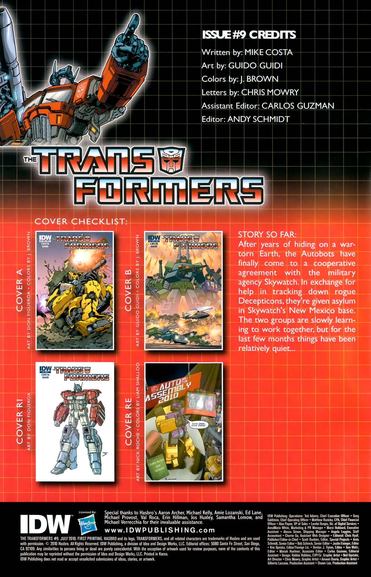 Read online The Transformers (2009) comic -  Issue #9 - 3