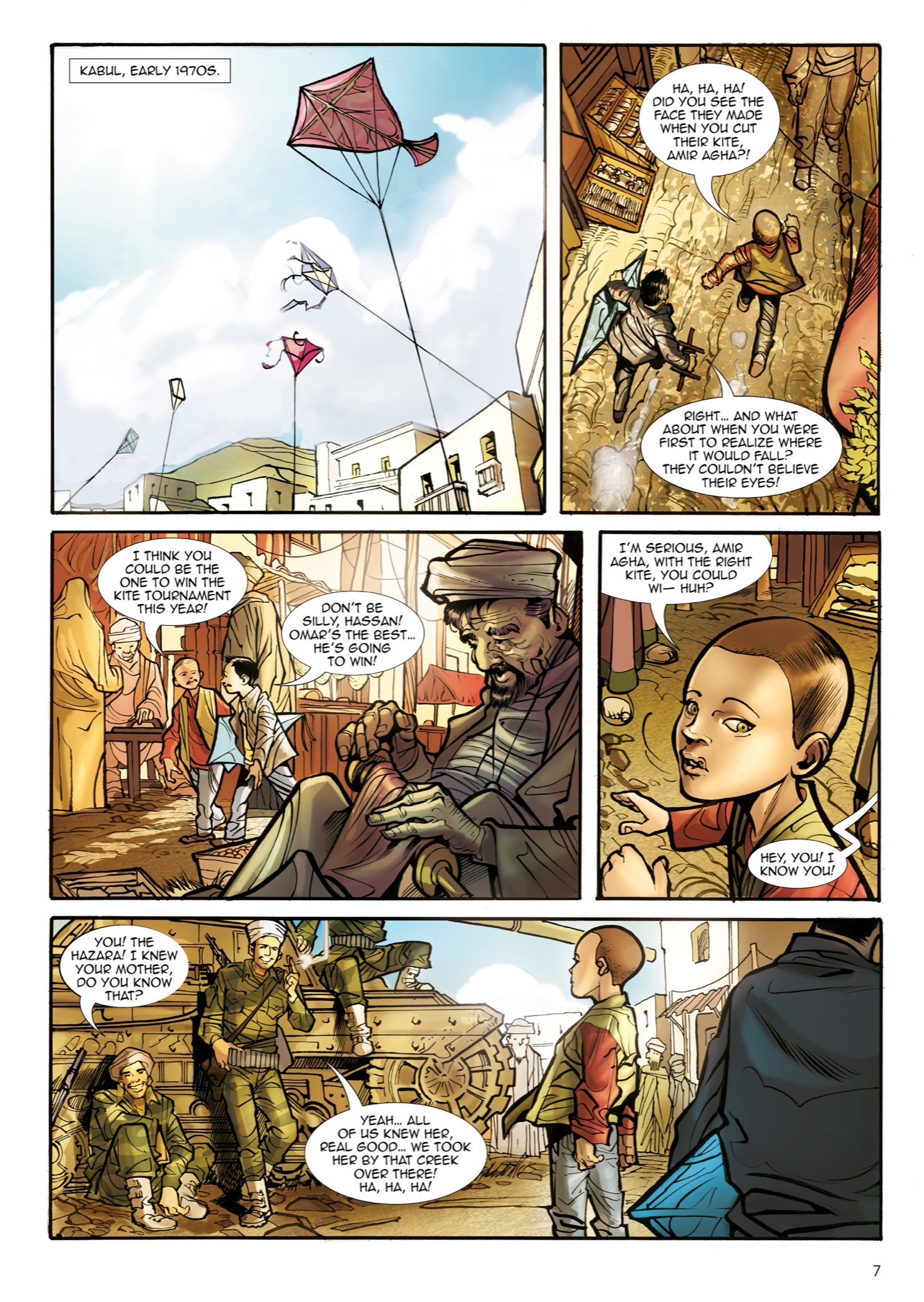 Read online The Kite Runner comic -  Issue # TPB - 8