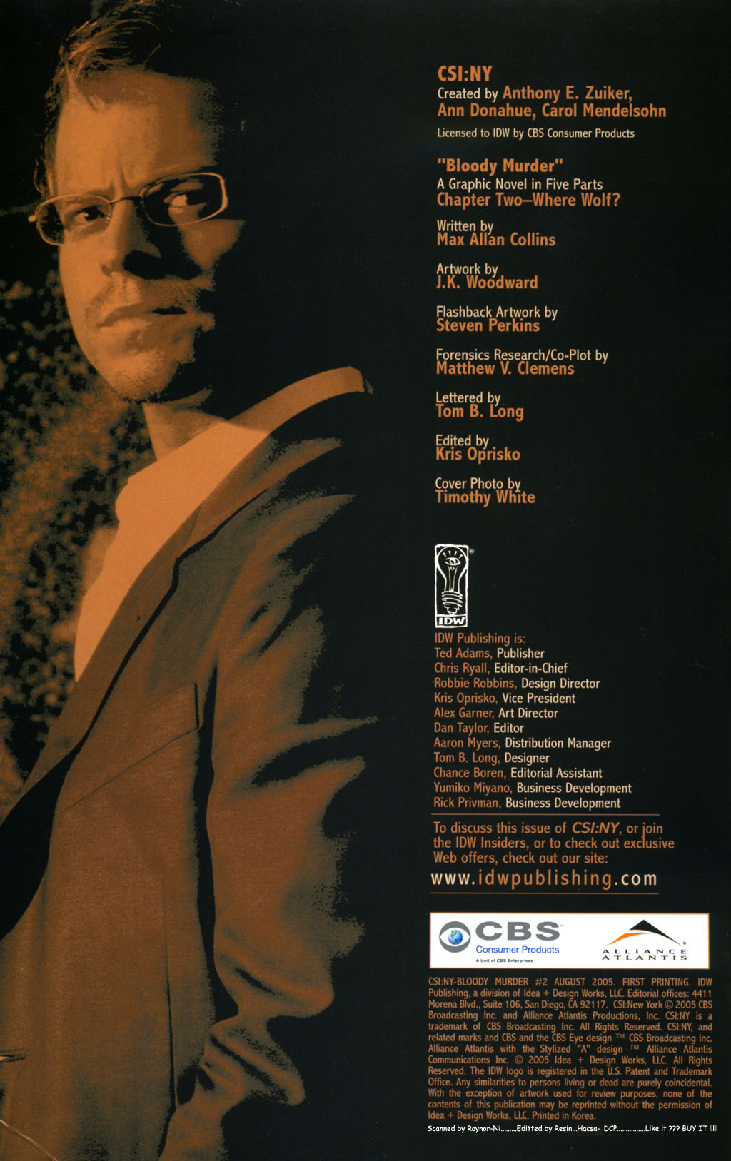 Read online CSI: NY - Bloody Murder comic -  Issue #2 - 2