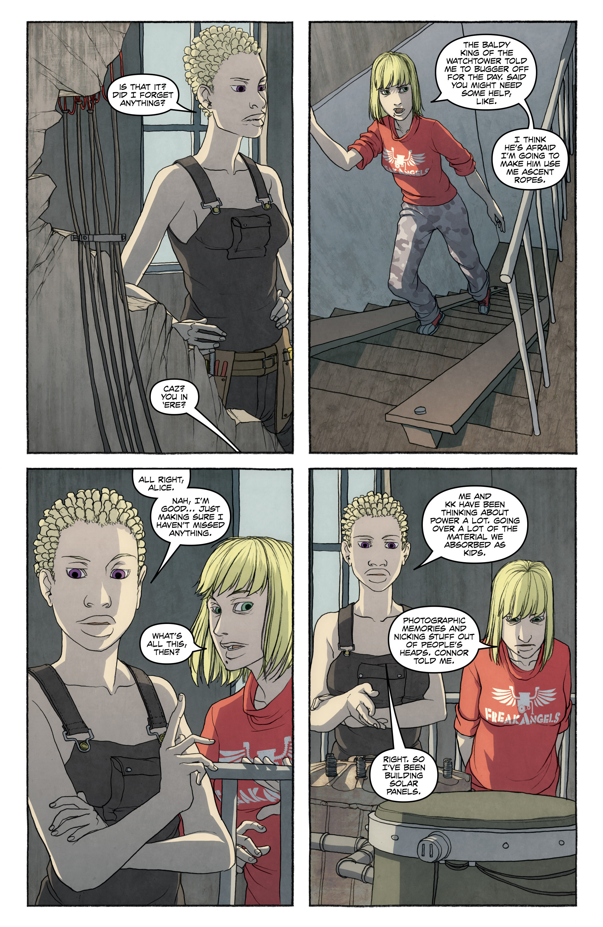 Read online FreakAngels comic -  Issue #3 - 28