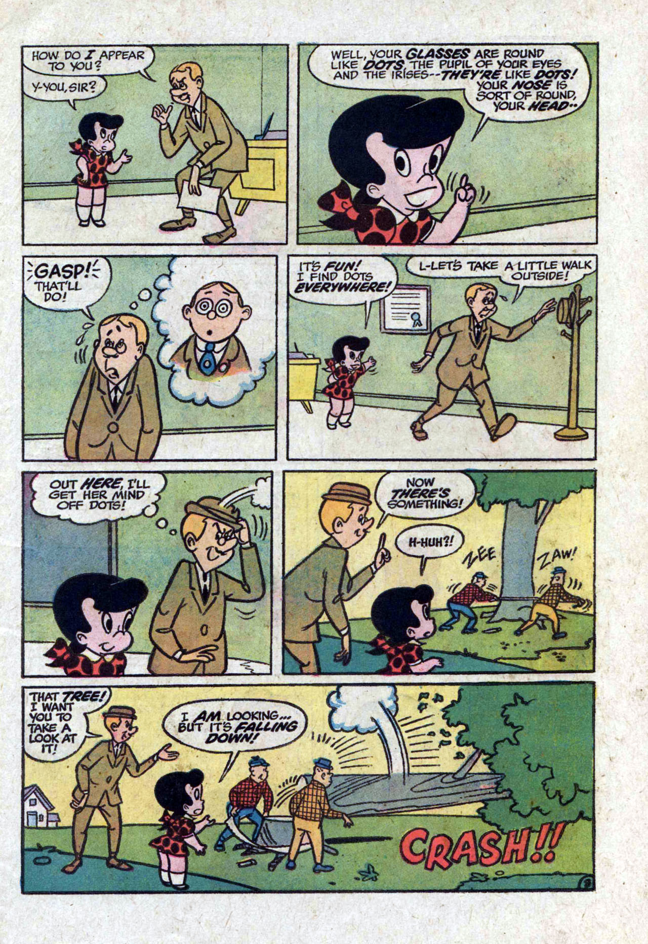 Read online Little Dot (1953) comic -  Issue #154 - 7