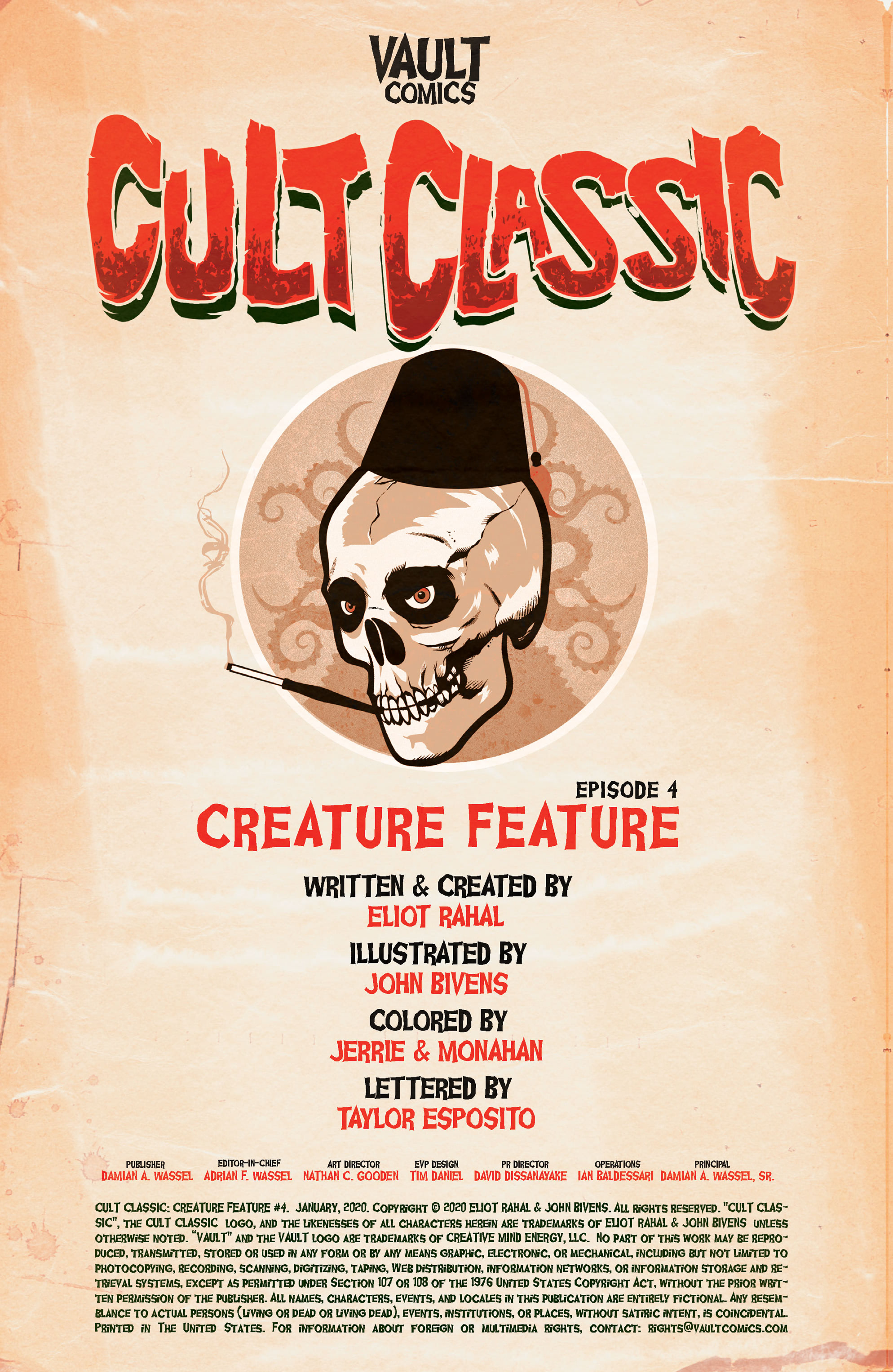 Read online Cult Classic: Creature Feature comic -  Issue #4 - 2