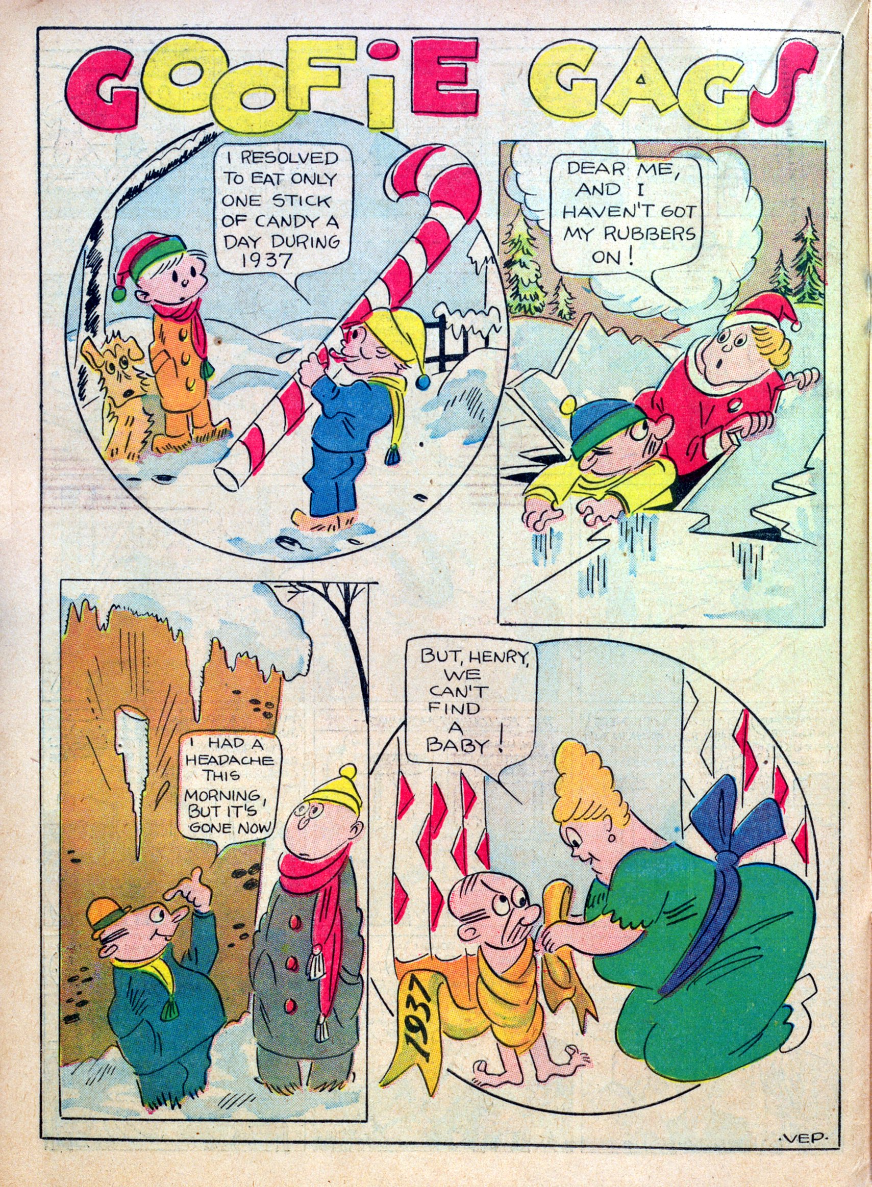 Read online Famous Funnies comic -  Issue #30 - 32