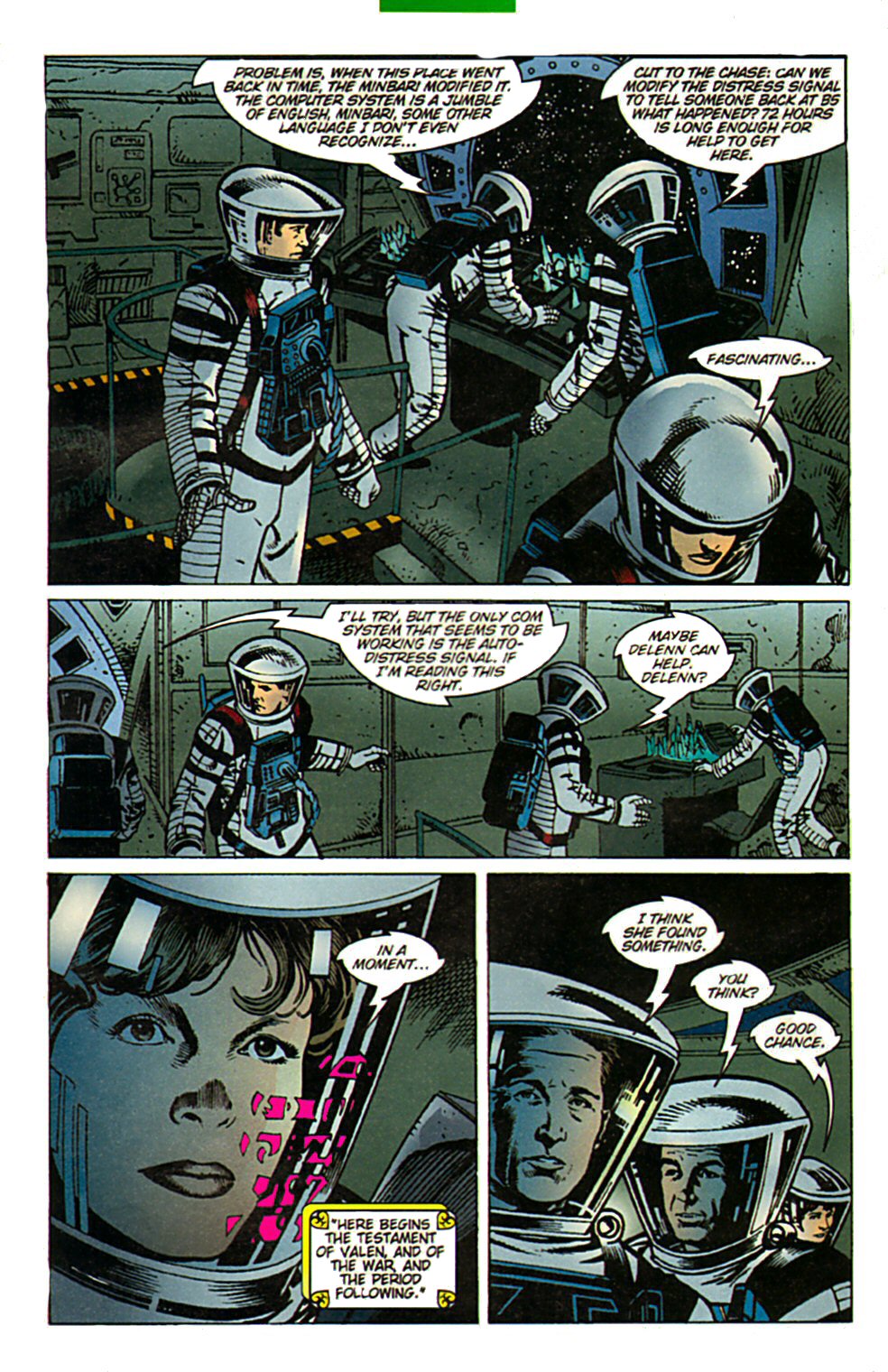 Read online Babylon 5: In Valen's Name comic -  Issue #1 - 19
