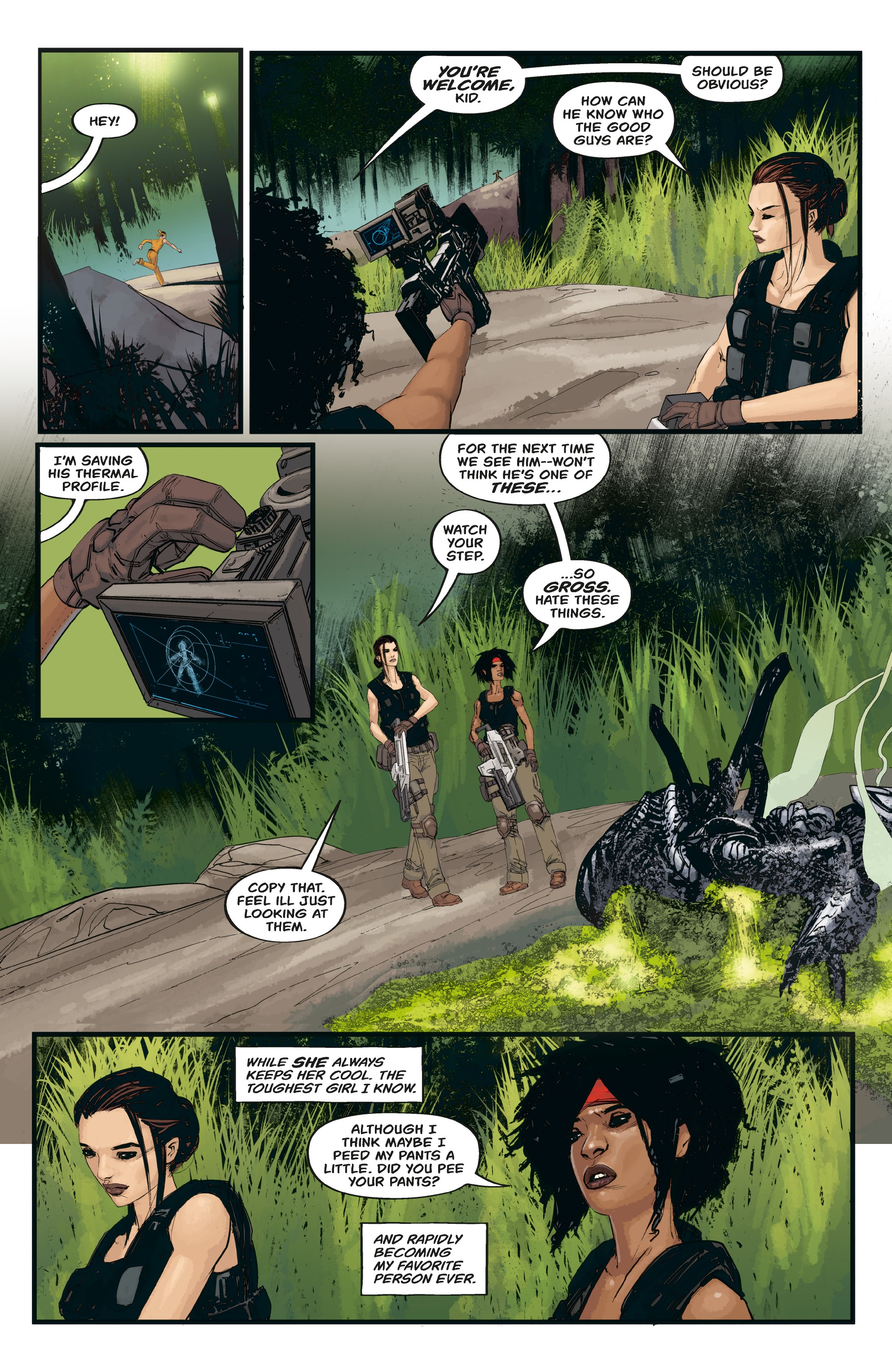 Read online Aliens: Resistance comic -  Issue #3 - 16