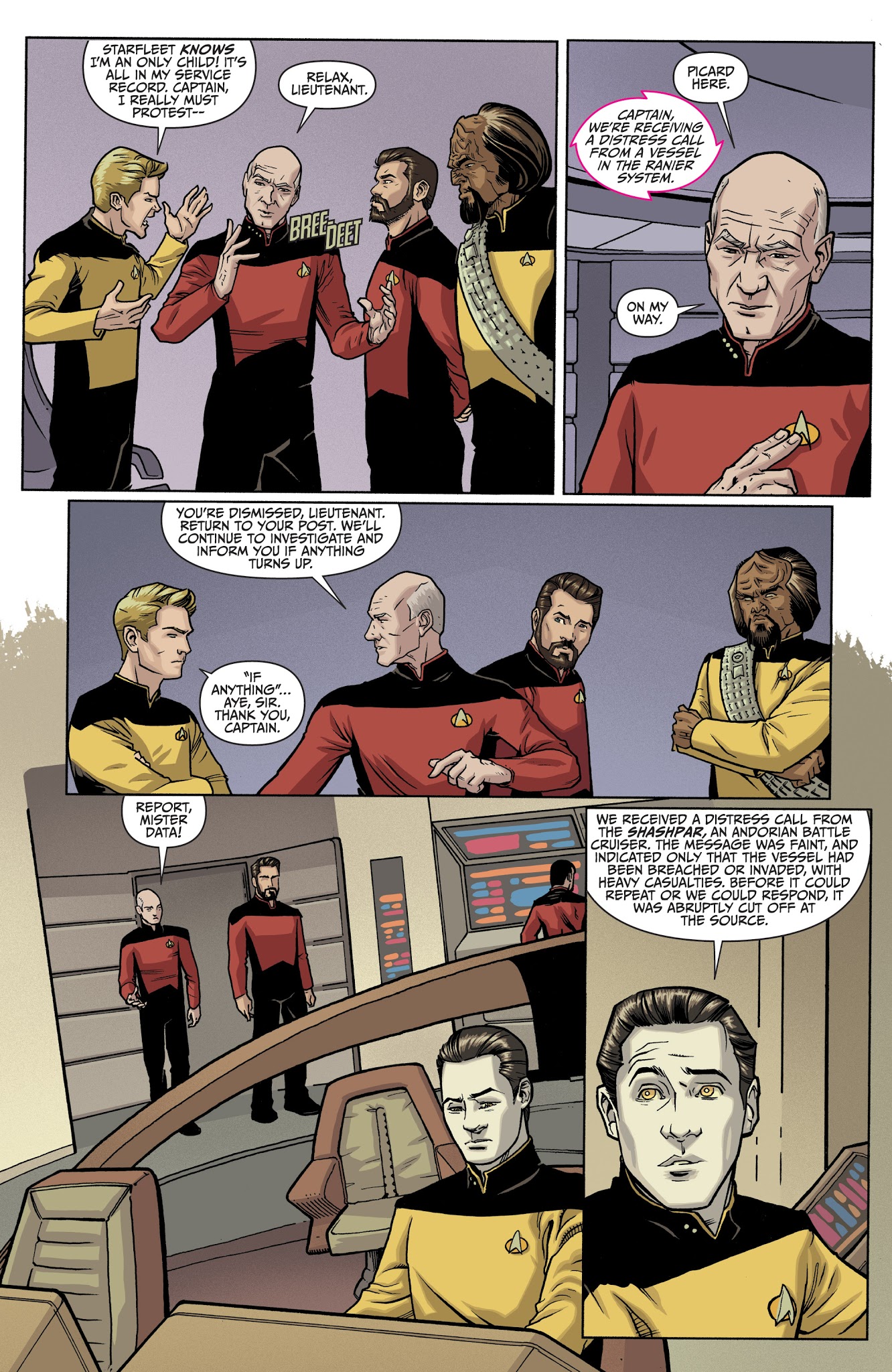 Read online Star Trek: The Next Generation: Through the Mirror comic -  Issue #2 - 4