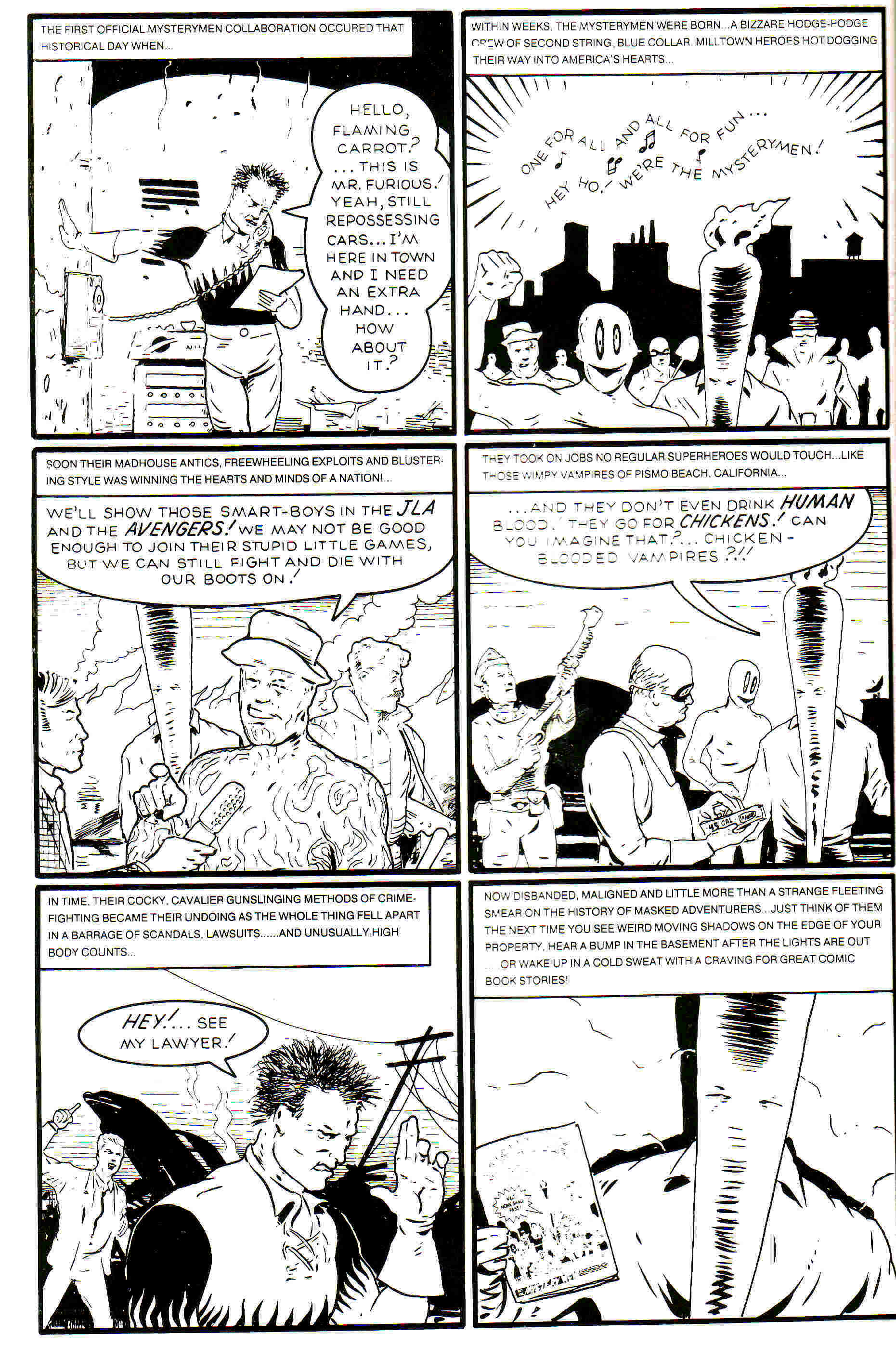 Read online Flaming Carrot Comics (1988) comic -  Issue #26 - 29