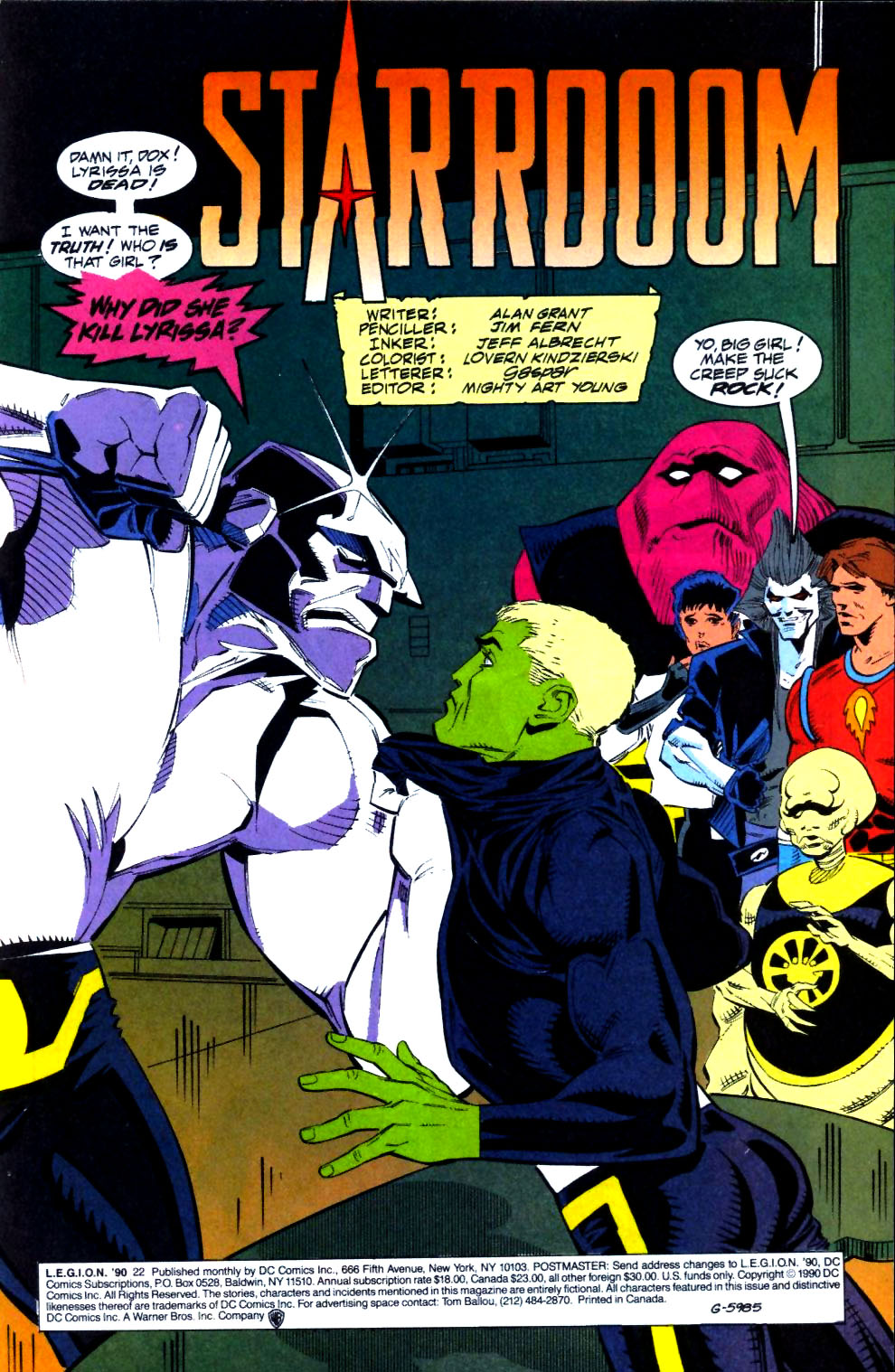 Read online L.E.G.I.O.N. comic -  Issue #22 - 2