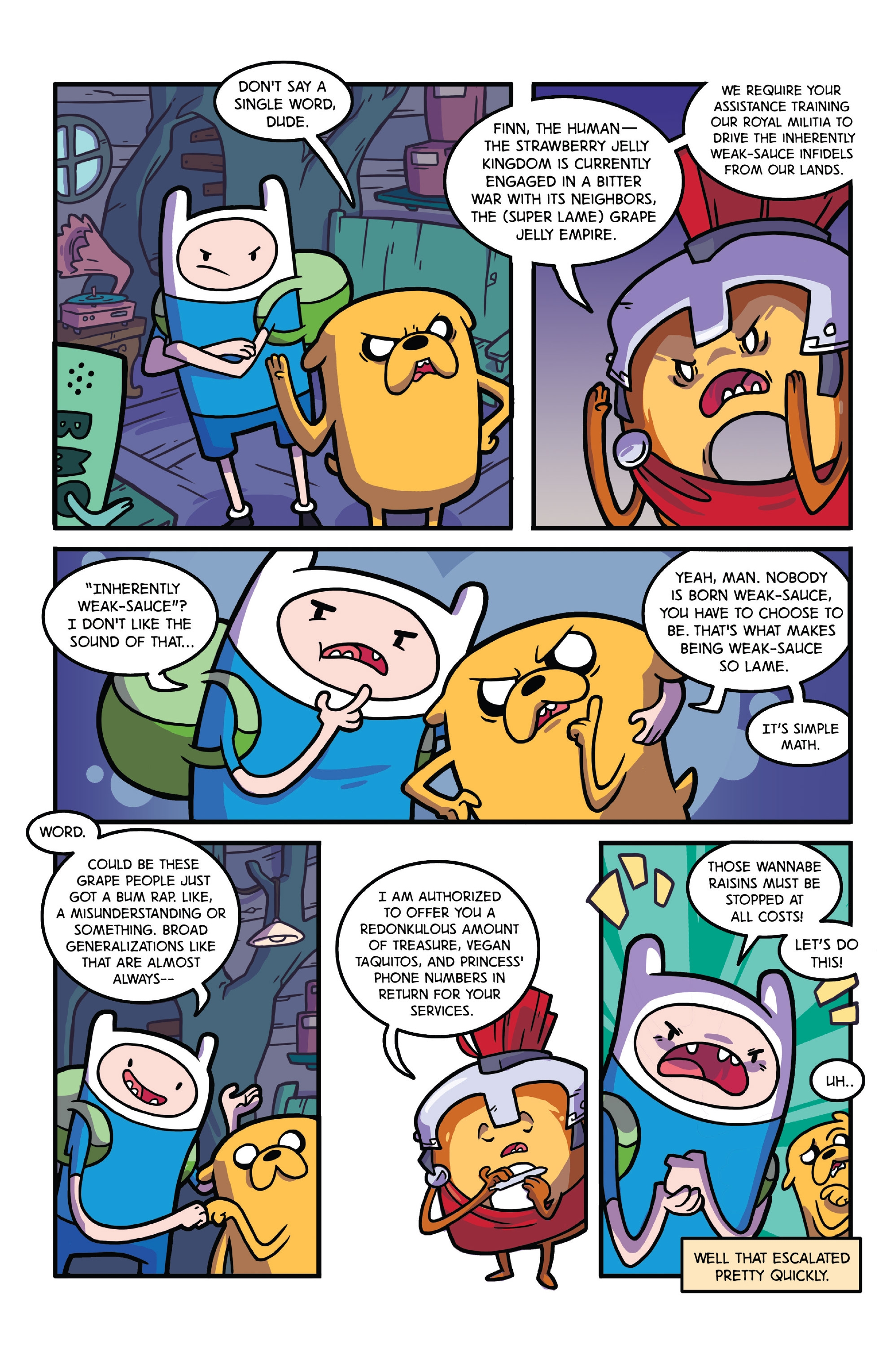 Read online Adventure Time Sugary Shorts comic -  Issue # TPB 3 - 121