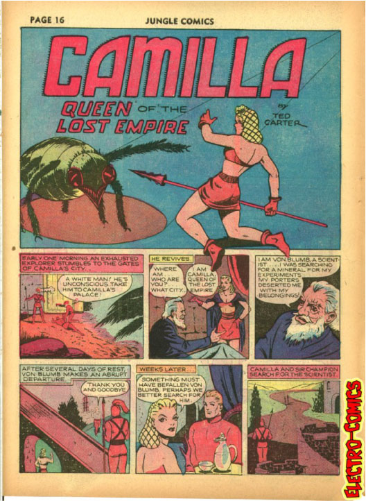 Read online Jungle Comics comic -  Issue #12 - 19
