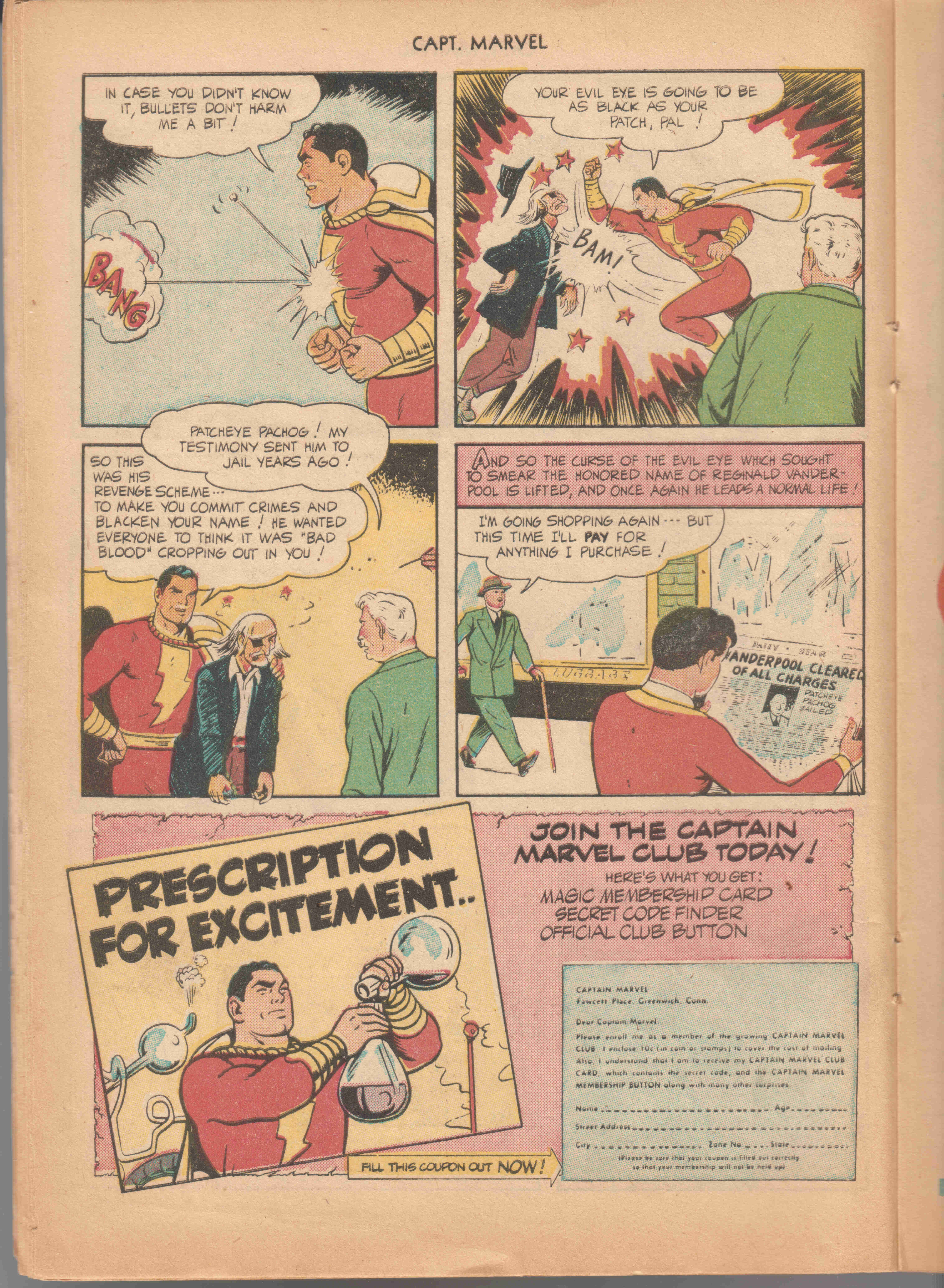 Read online Captain Marvel Adventures comic -  Issue #92 - 22