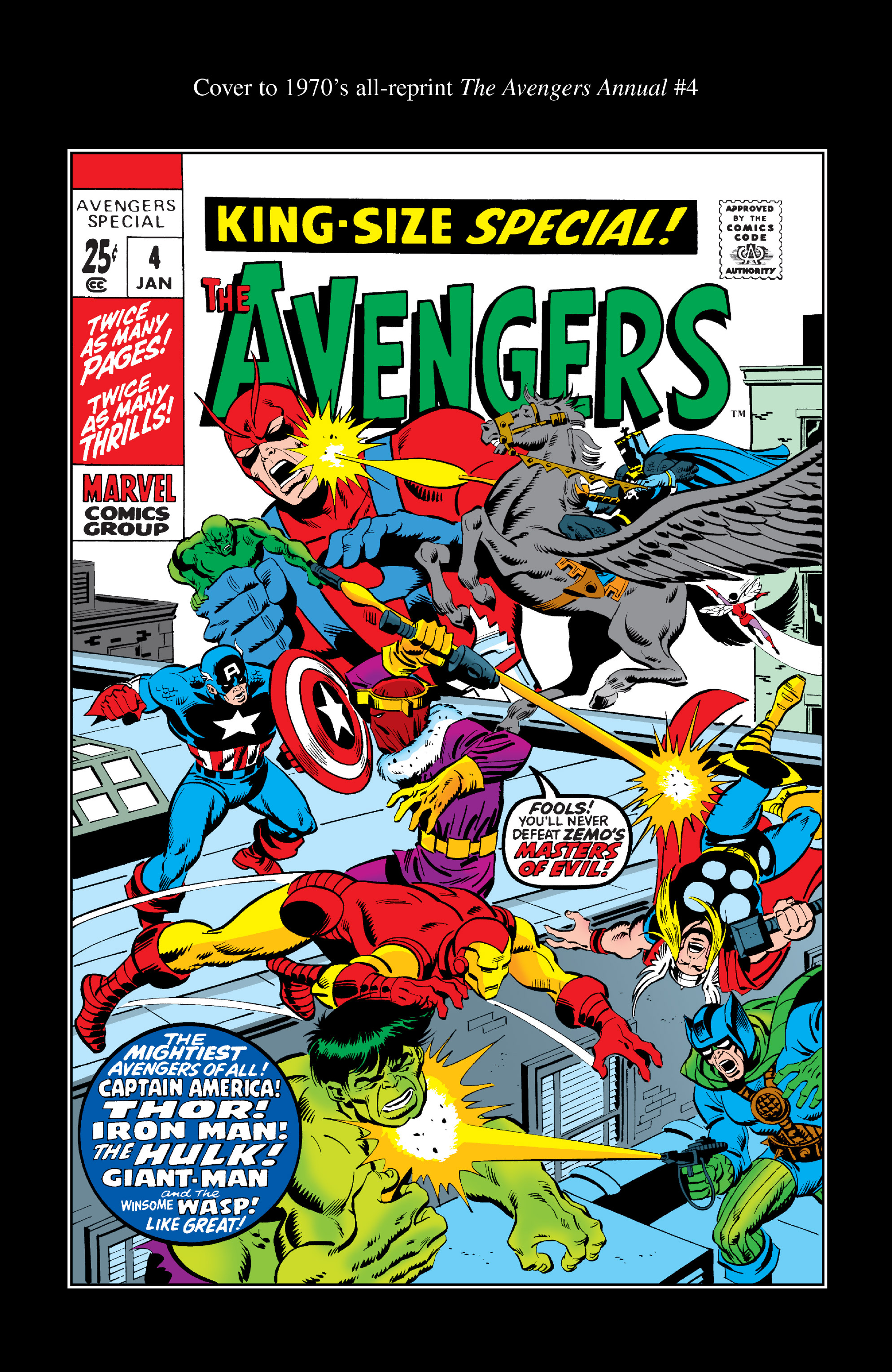 Read online Marvel Masterworks: The Avengers comic -  Issue # TPB 9 (Part 2) - 106