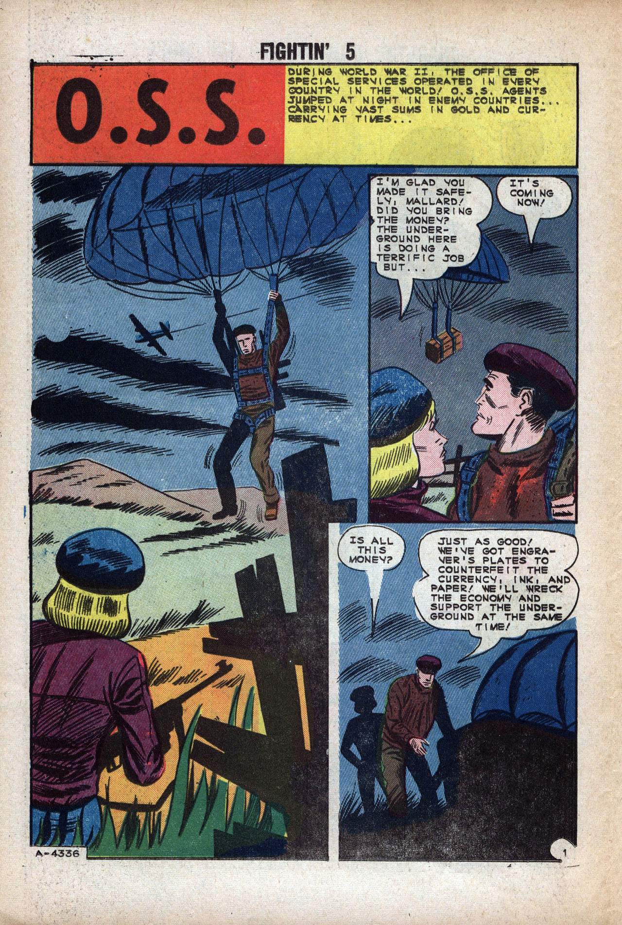 Read online The Fightin' 5 comic -  Issue #31 - 26