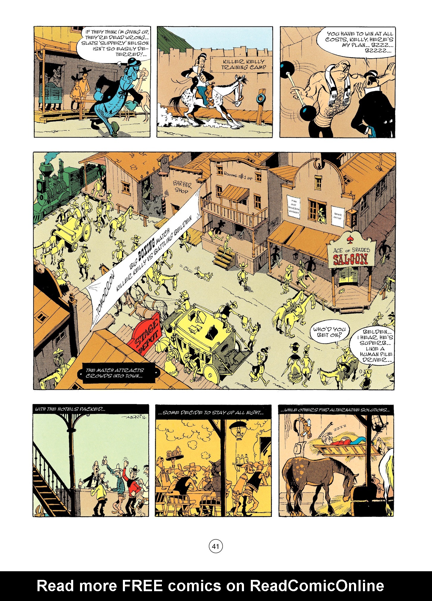 Read online A Lucky Luke Adventure comic -  Issue #56 - 41