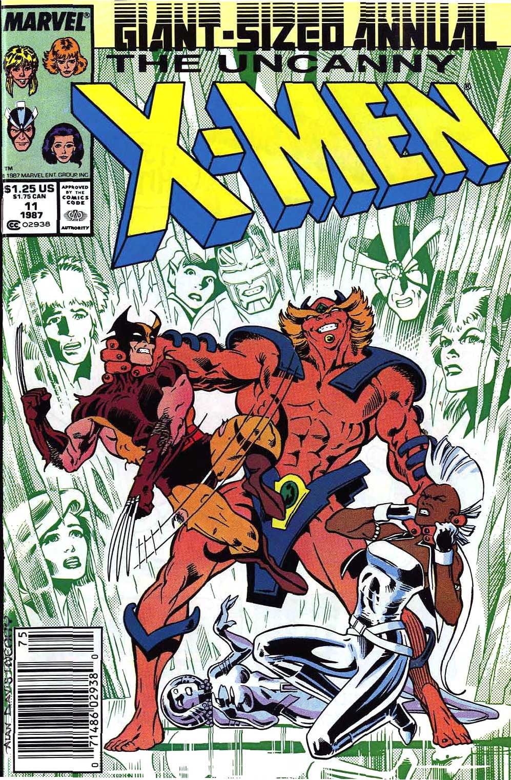 Read online X-Men Annual comic -  Issue #11 - 1