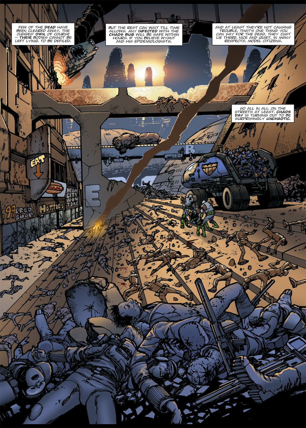 Read online Judge Dredd: Day of Chaos: Endgame comic -  Issue # TPB (Part 2) - 86