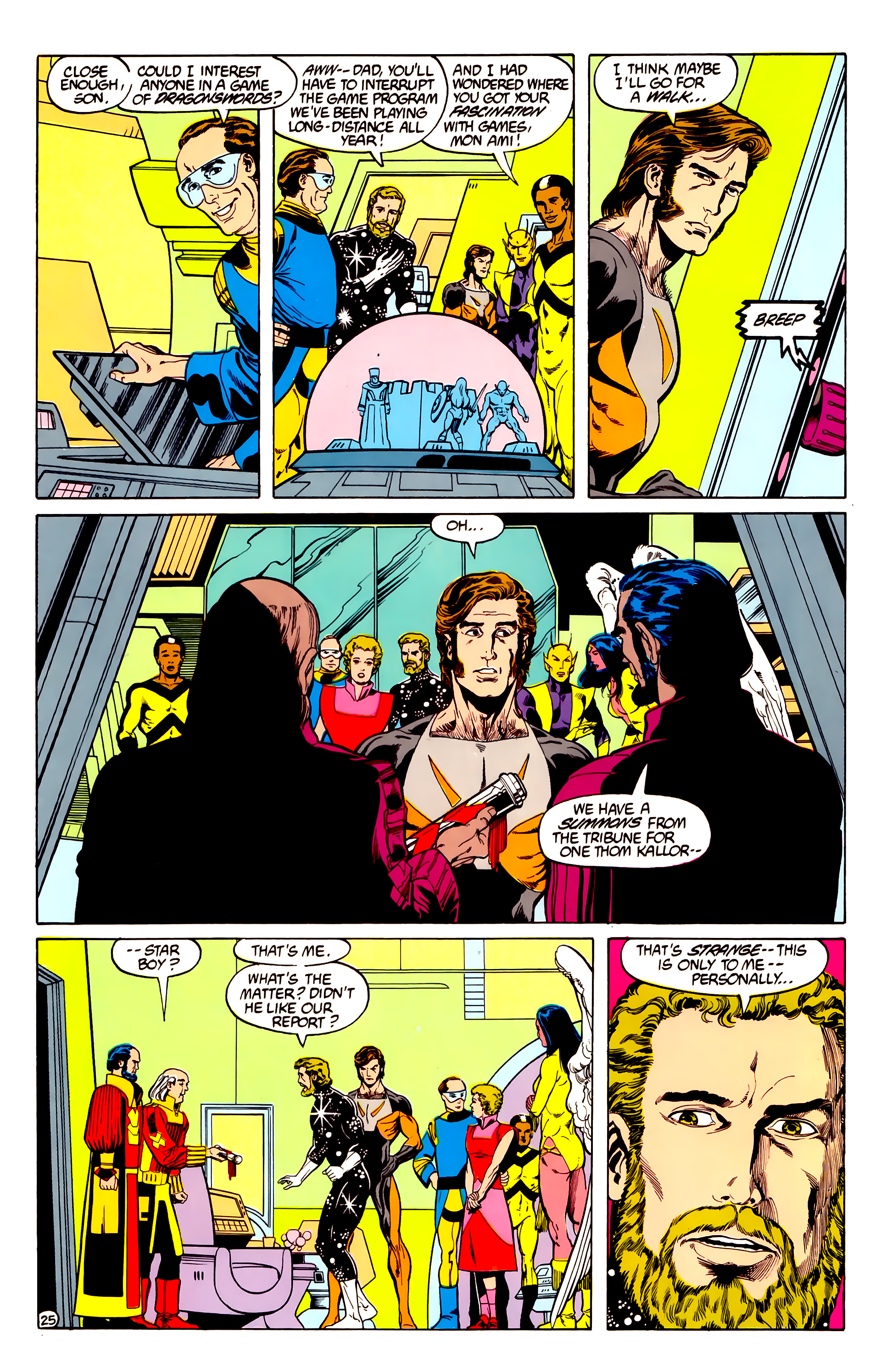 Read online Legion of Super-Heroes (1984) comic -  Issue #28 - 27