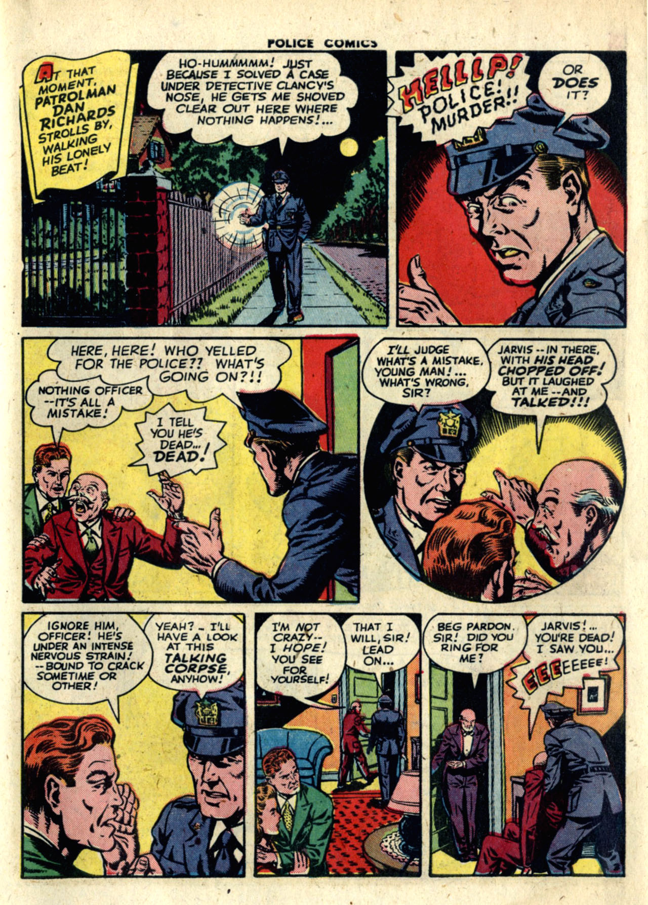 Read online Police Comics comic -  Issue #32 - 51