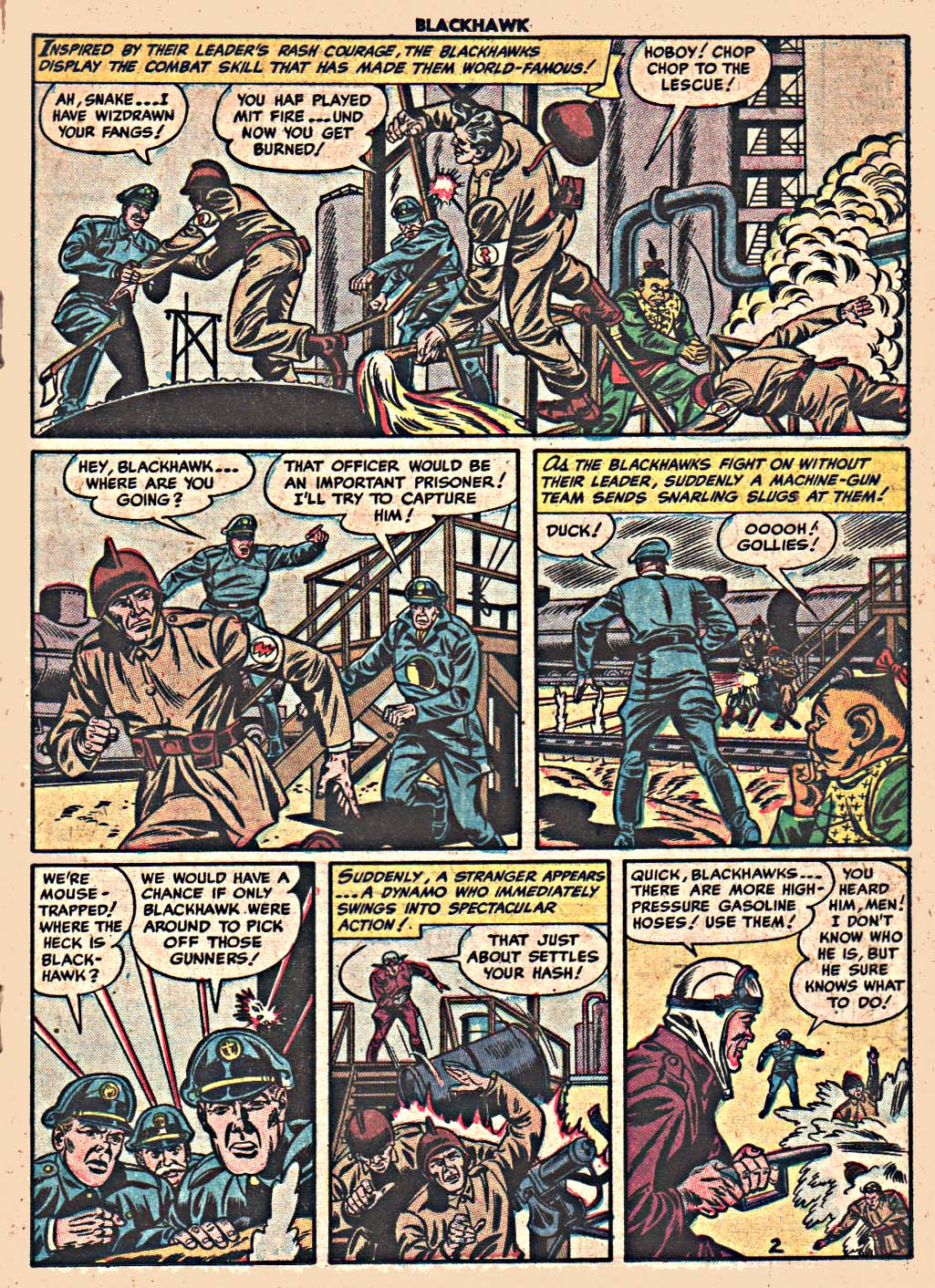 Read online Blackhawk (1957) comic -  Issue #73 - 19