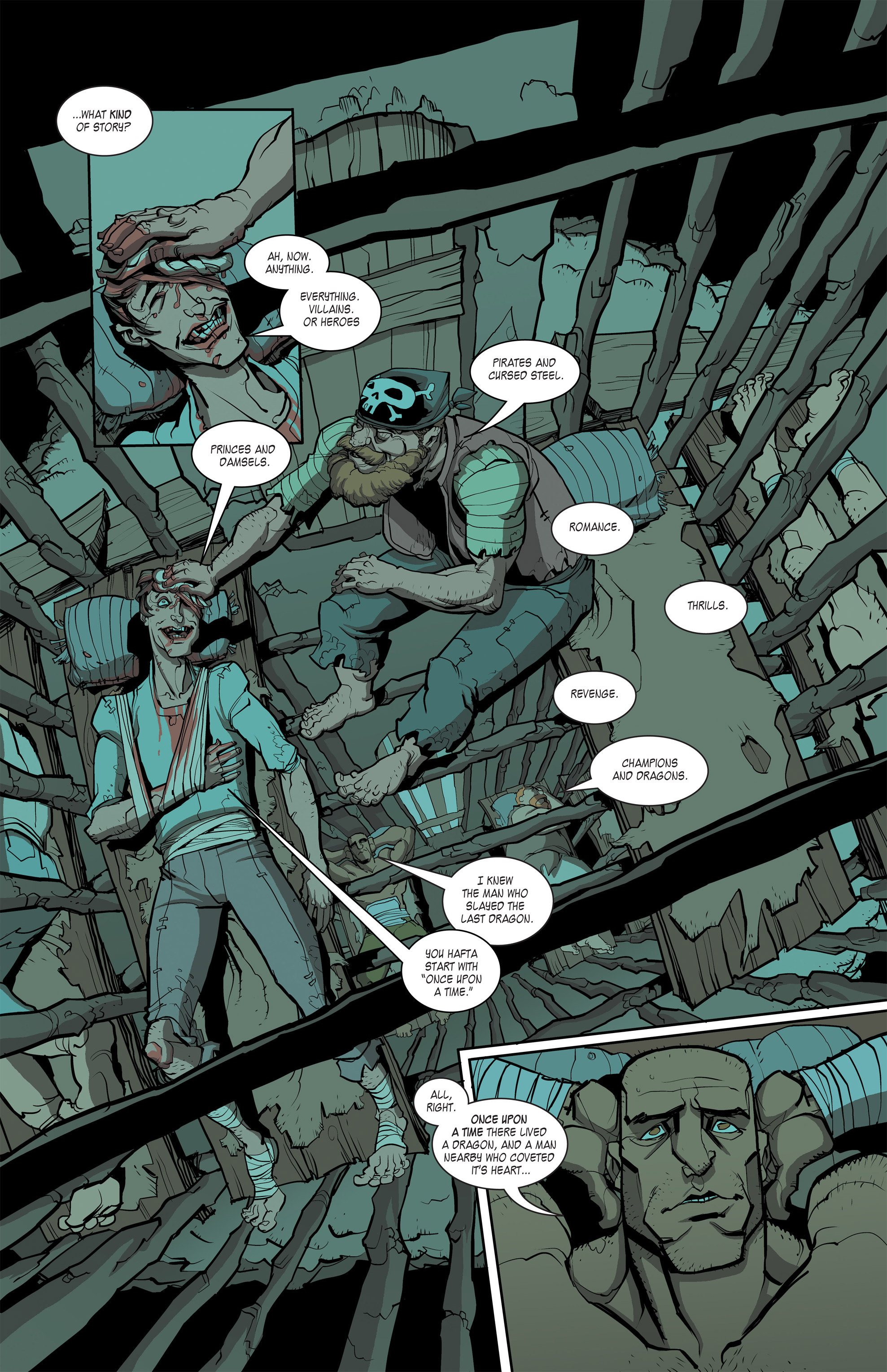 Read online Kings and Canvas comic -  Issue #0 - 5