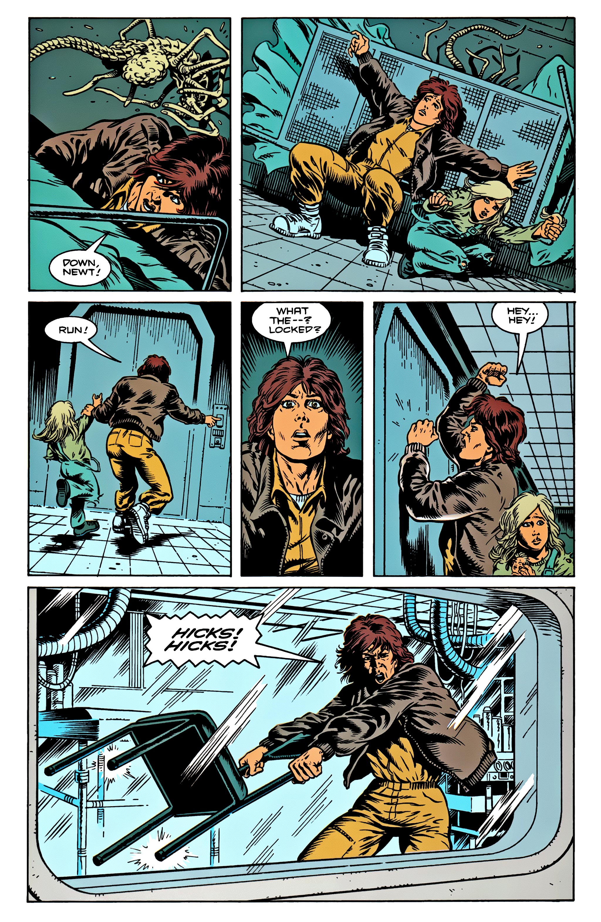 Read online Aliens: Newt's Tale comic -  Issue #2 - 23