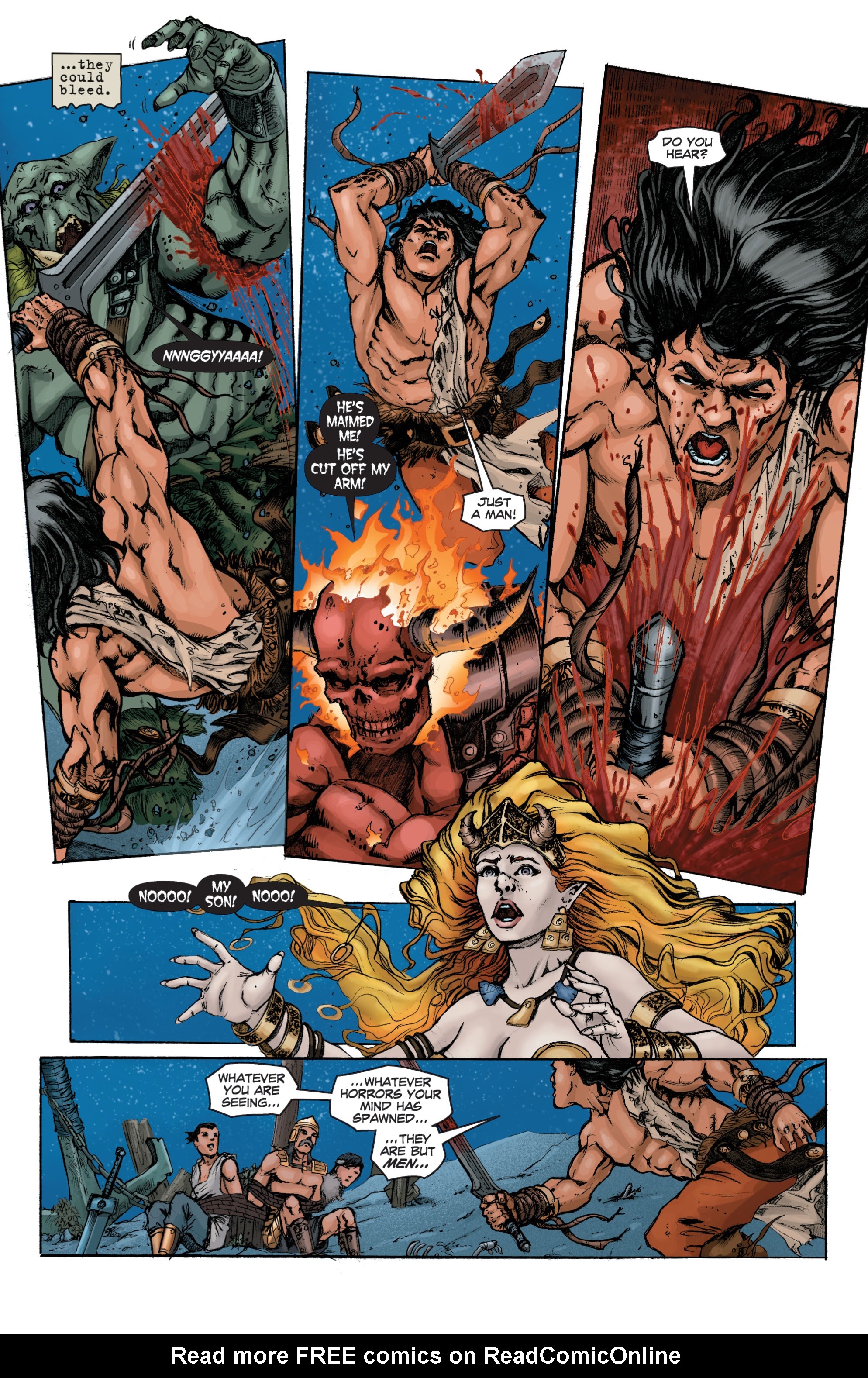 Read online Conan Chronicles Epic Collection comic -  Issue # TPB Blood In His Wake (Part 2) - 93
