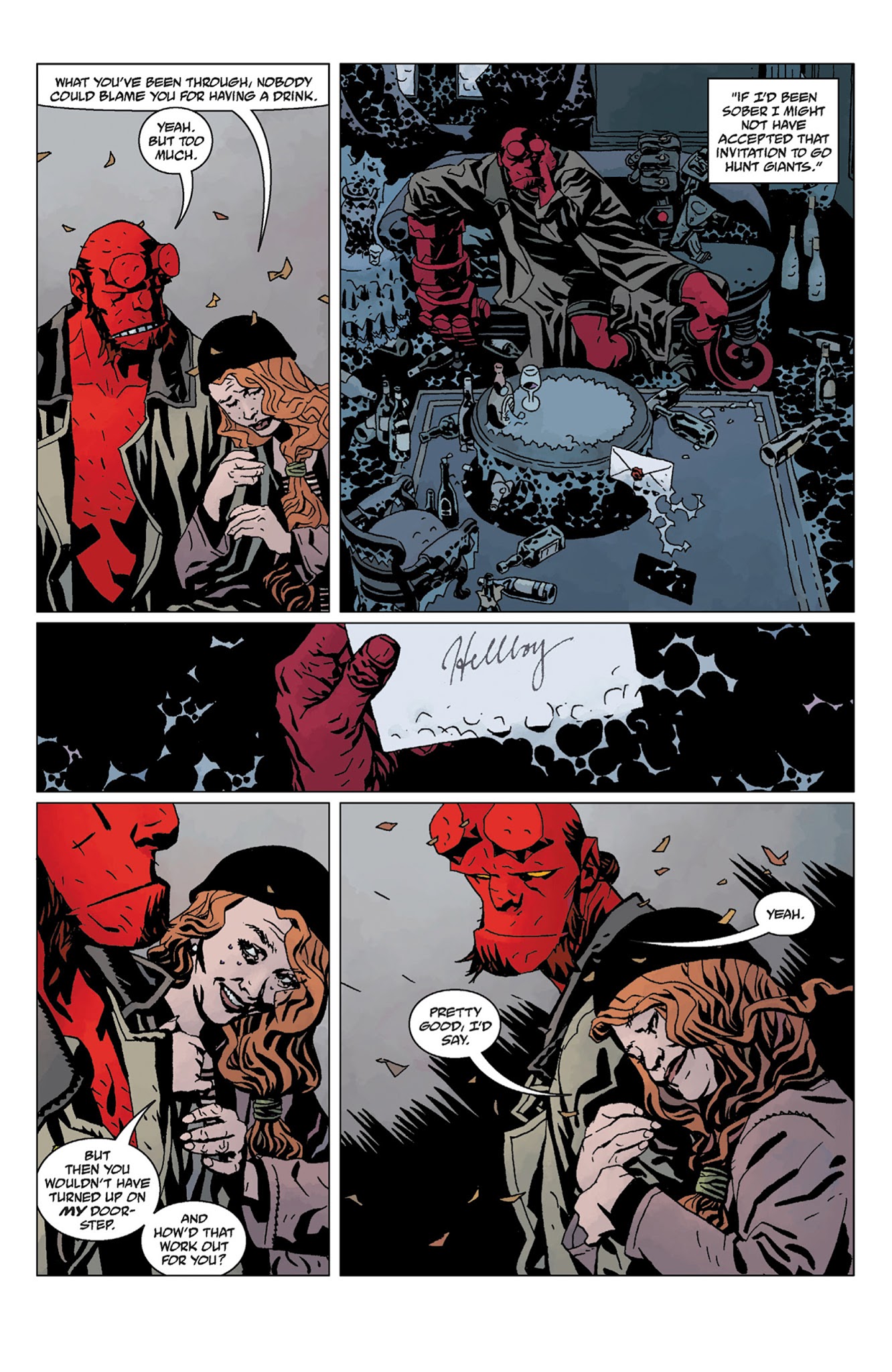 Read online Hellboy: The Storm And The Fury comic -  Issue # TPB - 19