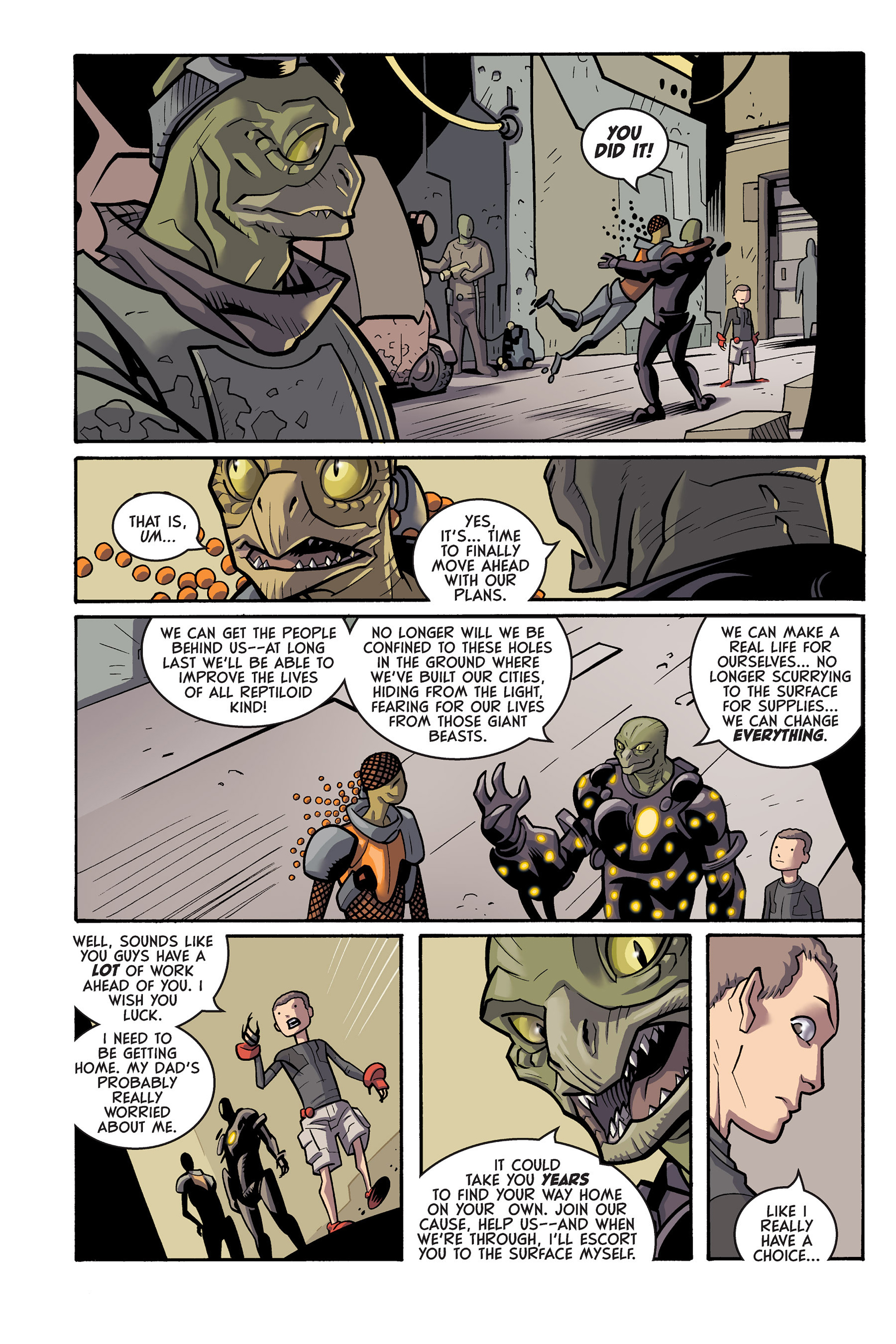 Read online Super Dinosaur (2011) comic -  Issue # _TPB 3 - 57