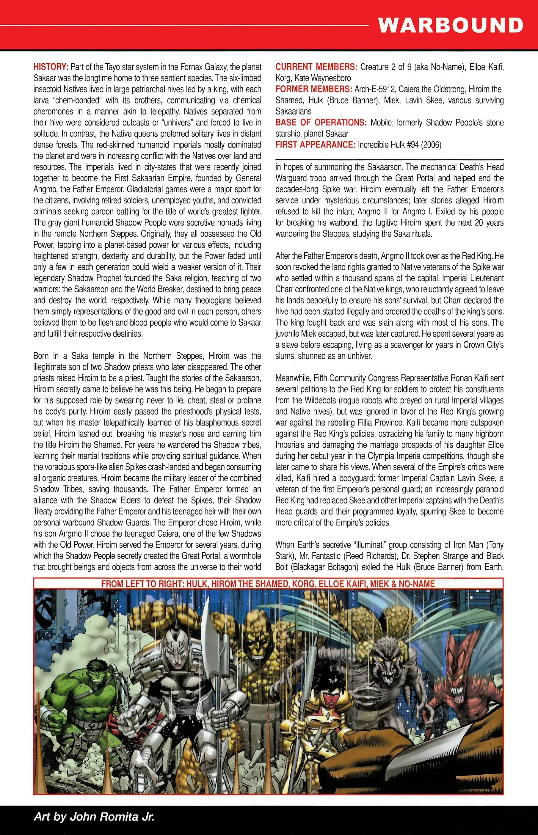 Read online Official Handbook of the Marvel Universe A to Z comic -  Issue # TPB 13 (Part 1) - 31