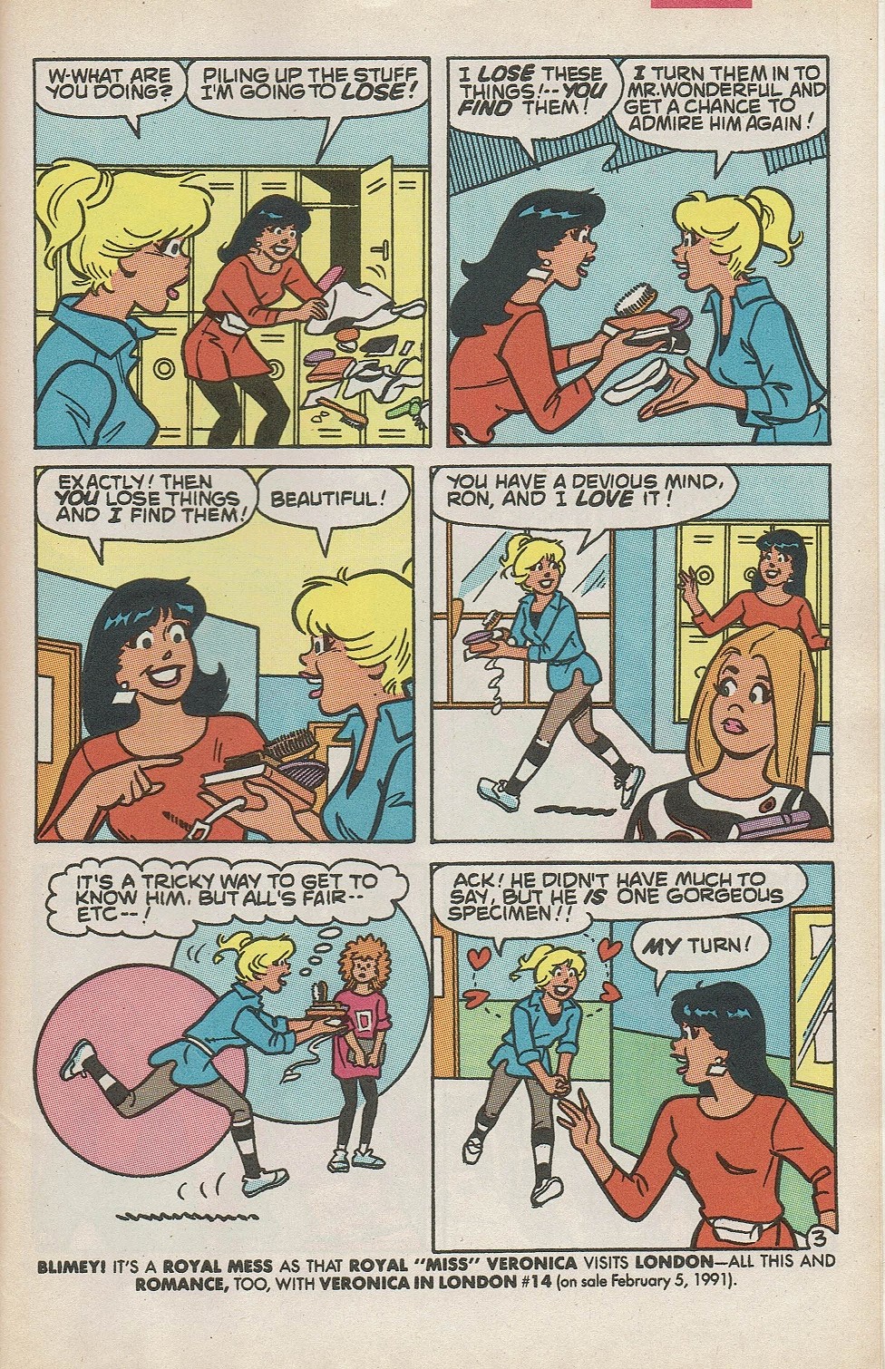 Read online Betty and Veronica (1987) comic -  Issue #38 - 31