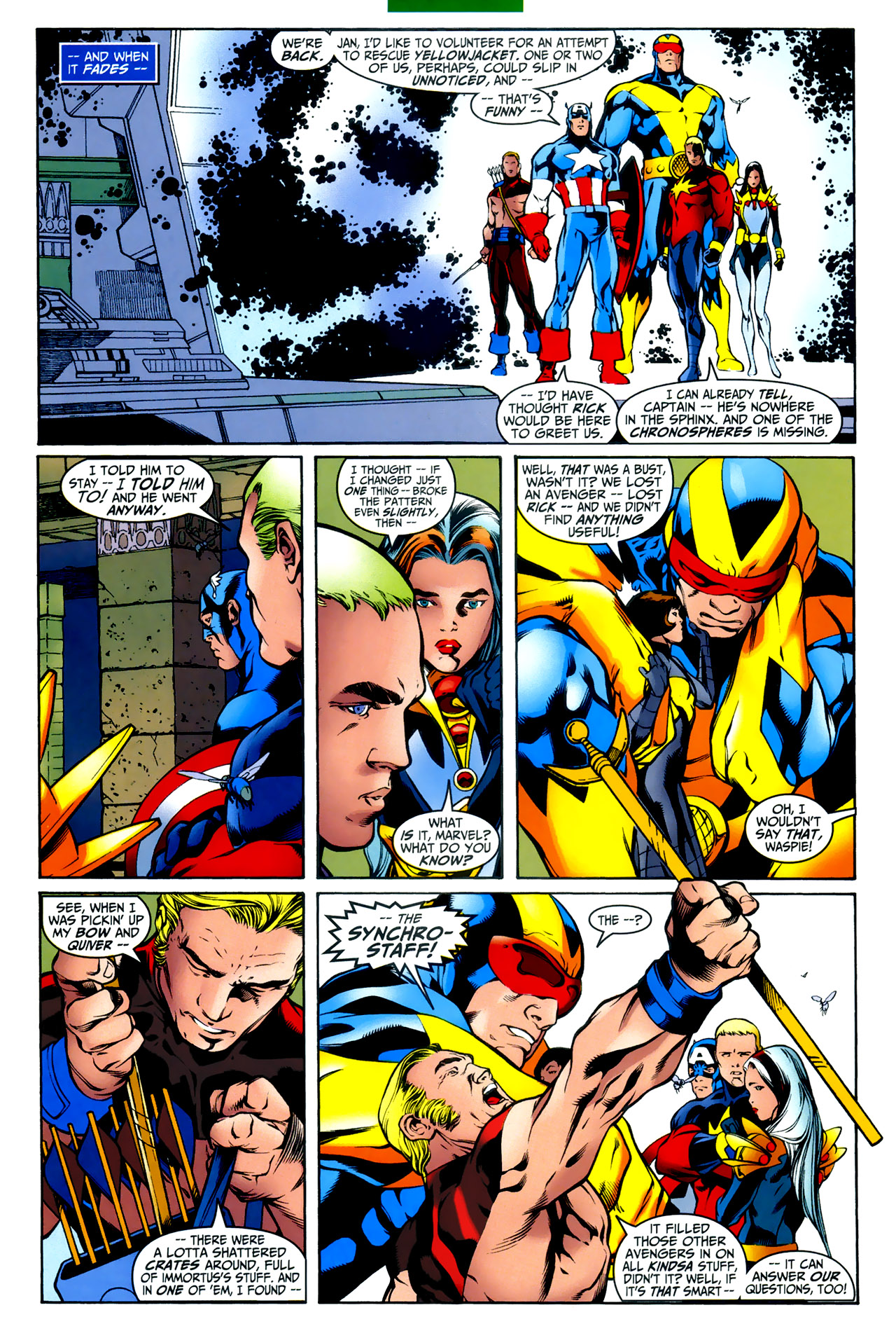 Read online Avengers Forever comic -  Issue #7 - 23