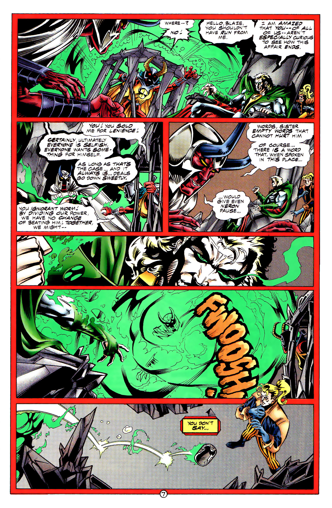 Read online Underworld Unleashed comic -  Issue #3 - 8