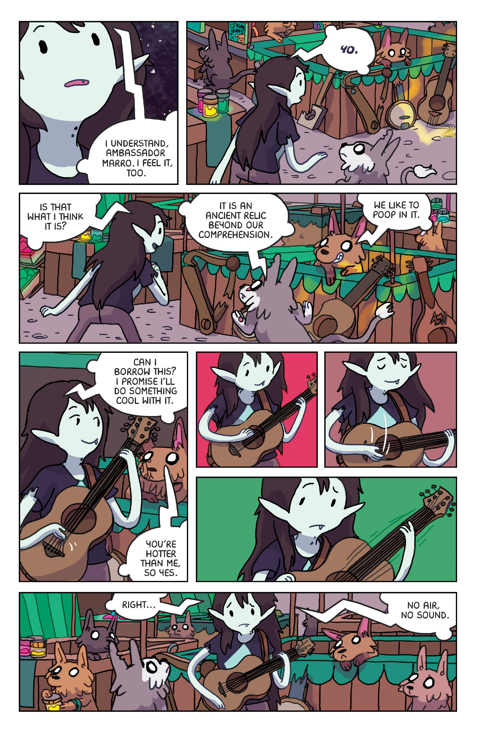 Read online Adventure Time: Marceline Gone Adrift comic -  Issue #4 - 10