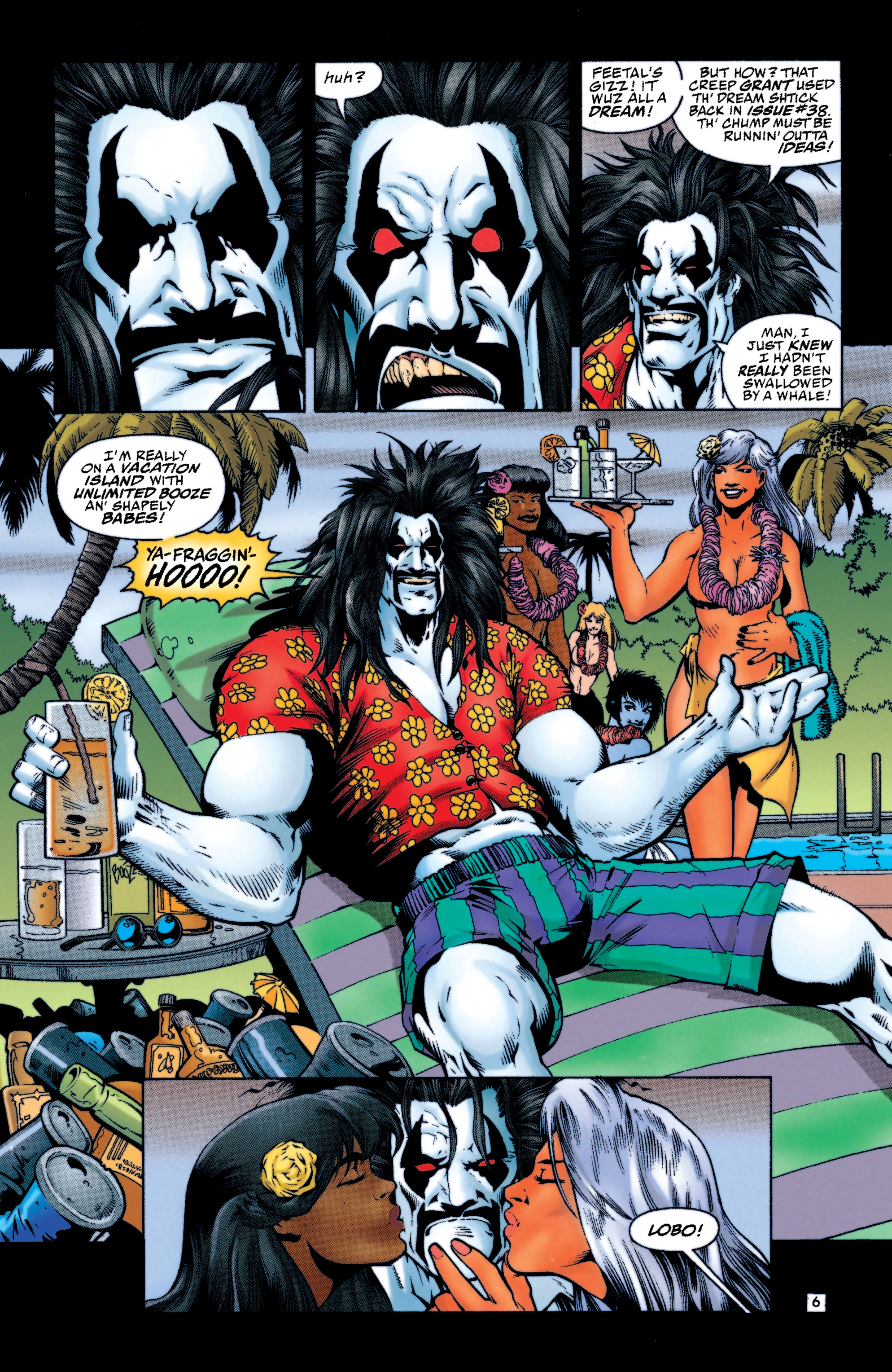 Read online Lobo (1993) comic -  Issue #40 - 7