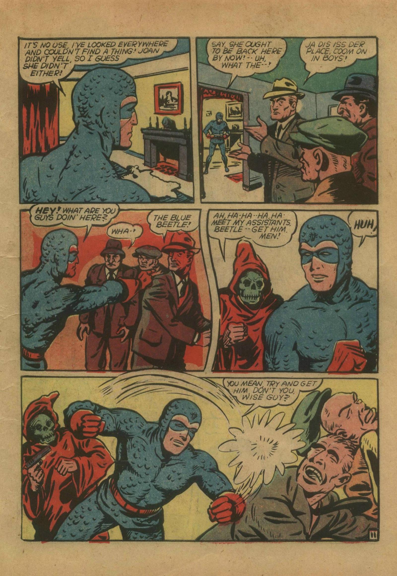 Read online The Blue Beetle comic -  Issue #14 - 13