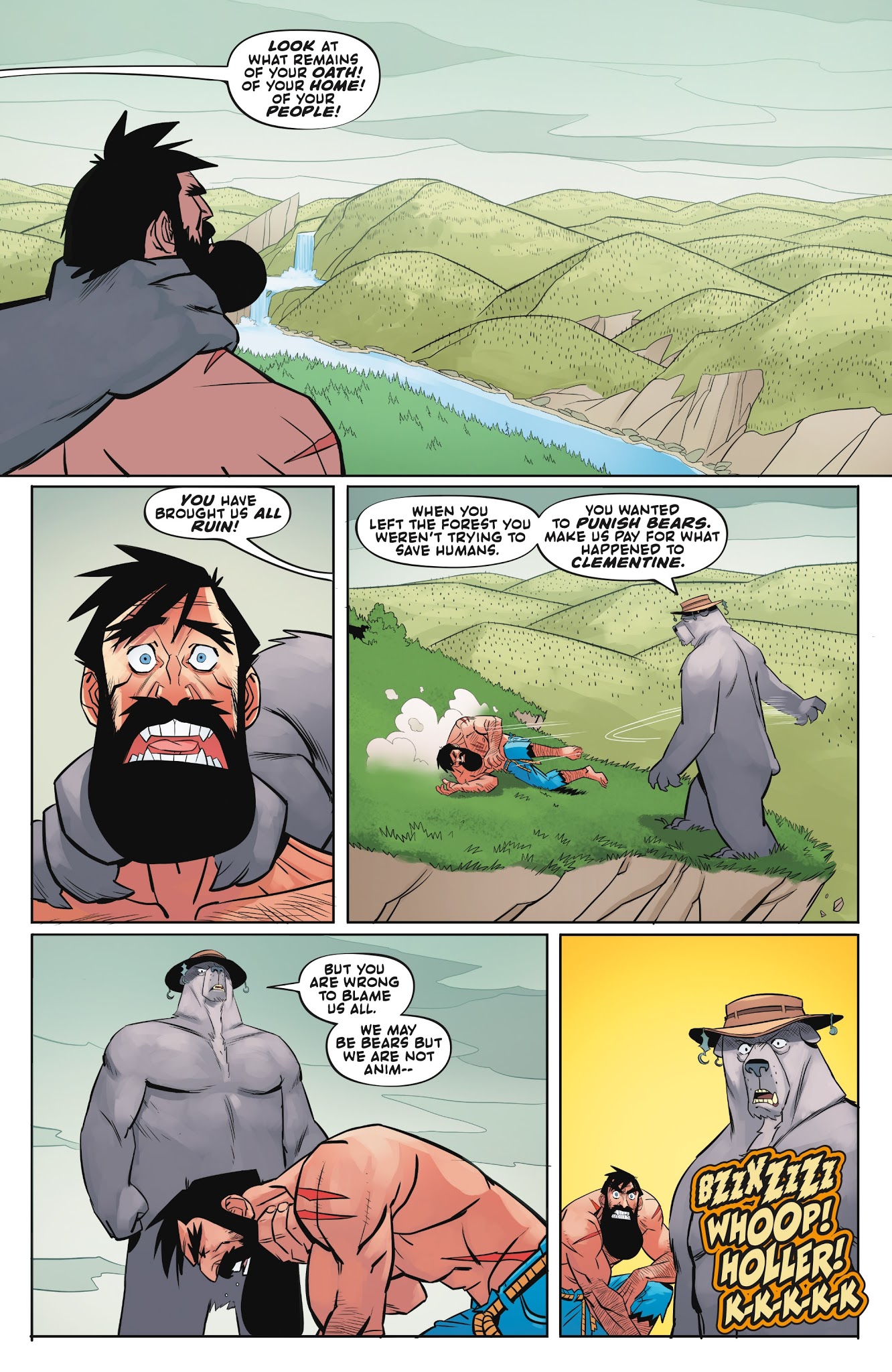 Read online Shirtless Bear-Fighter! comic -  Issue #4 - 11