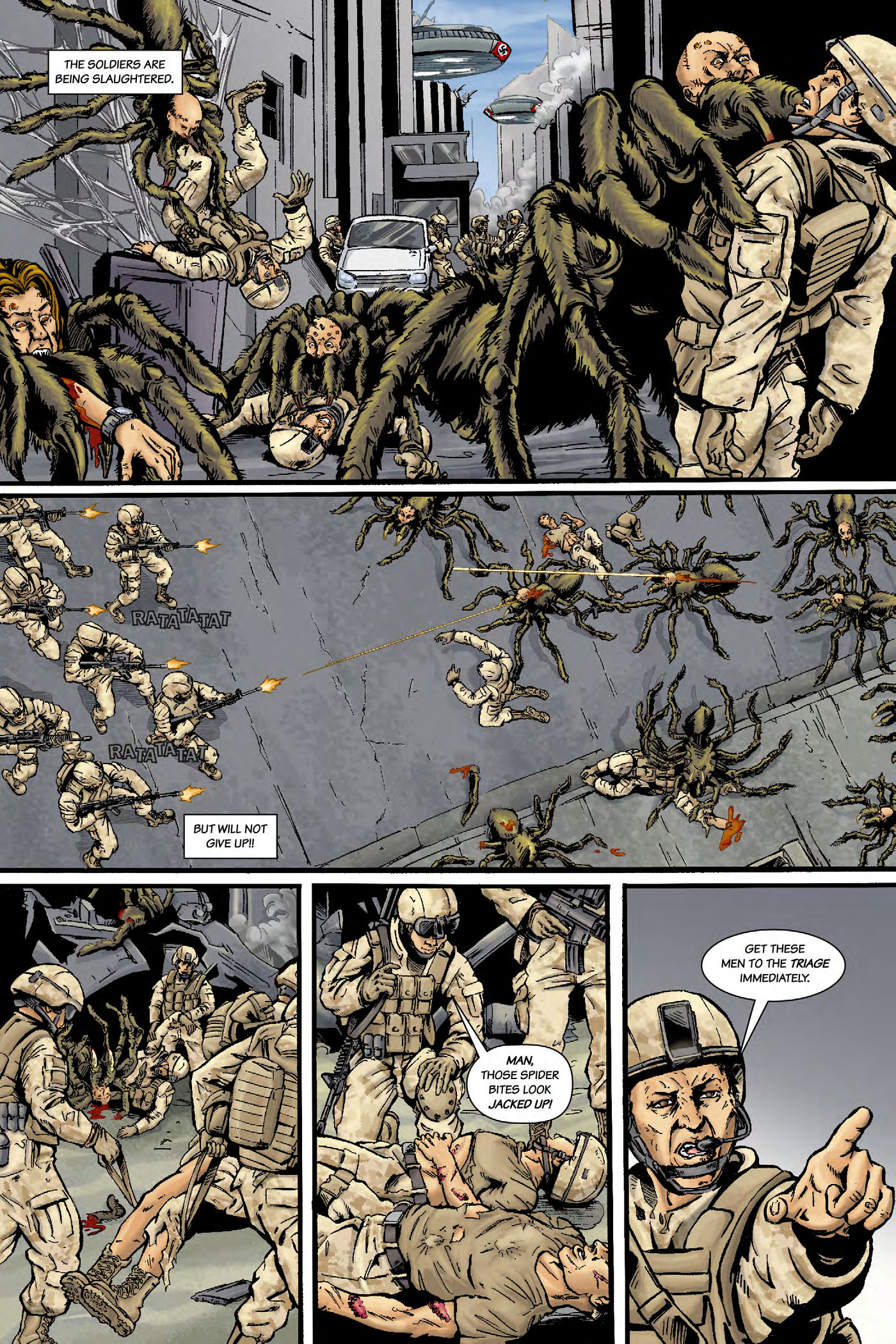 Read online Nazi Werewolves from Outer Space comic -  Issue #3 - 17