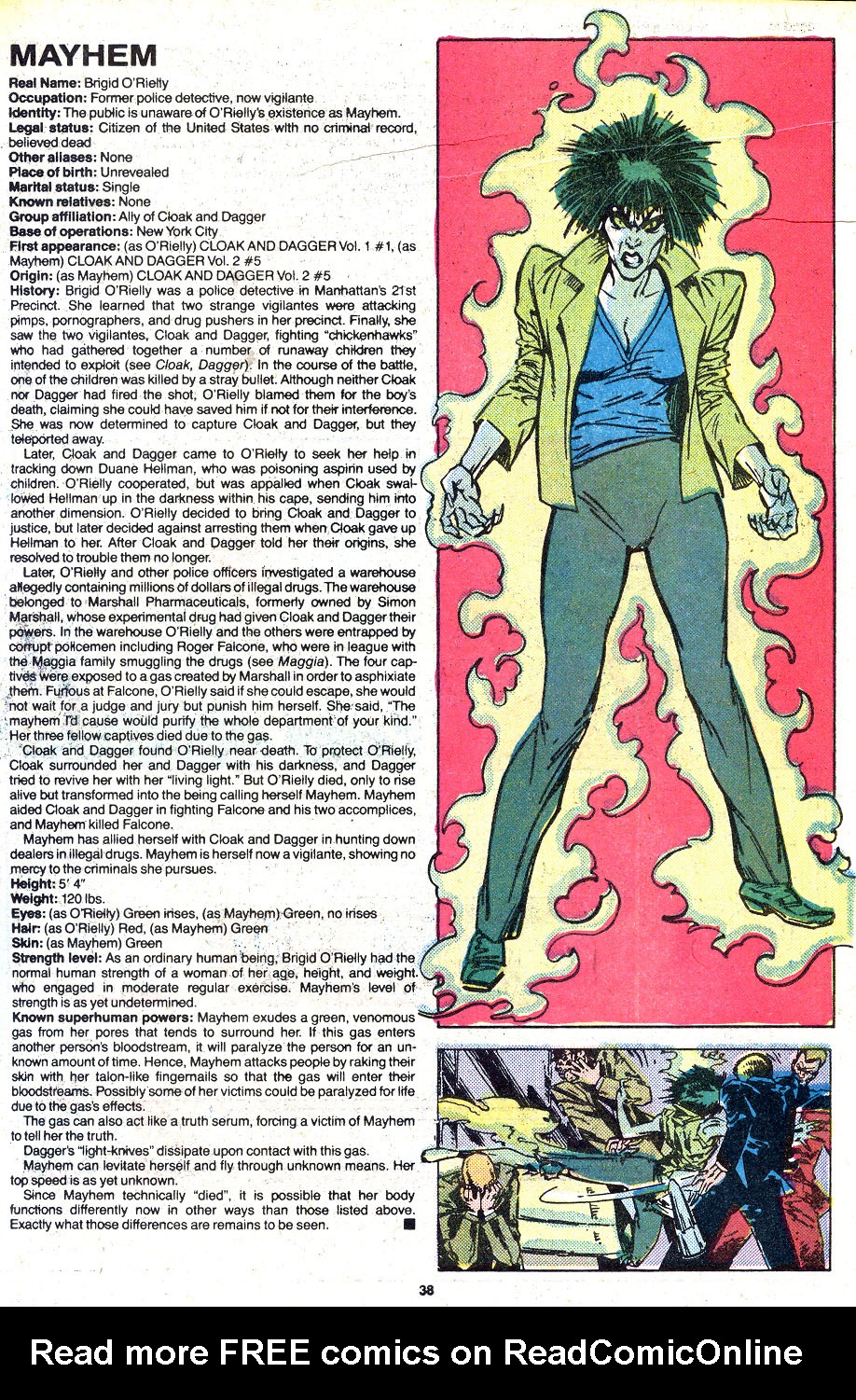 Read online The Official Handbook of the Marvel Universe Deluxe Edition comic -  Issue #9 - 37