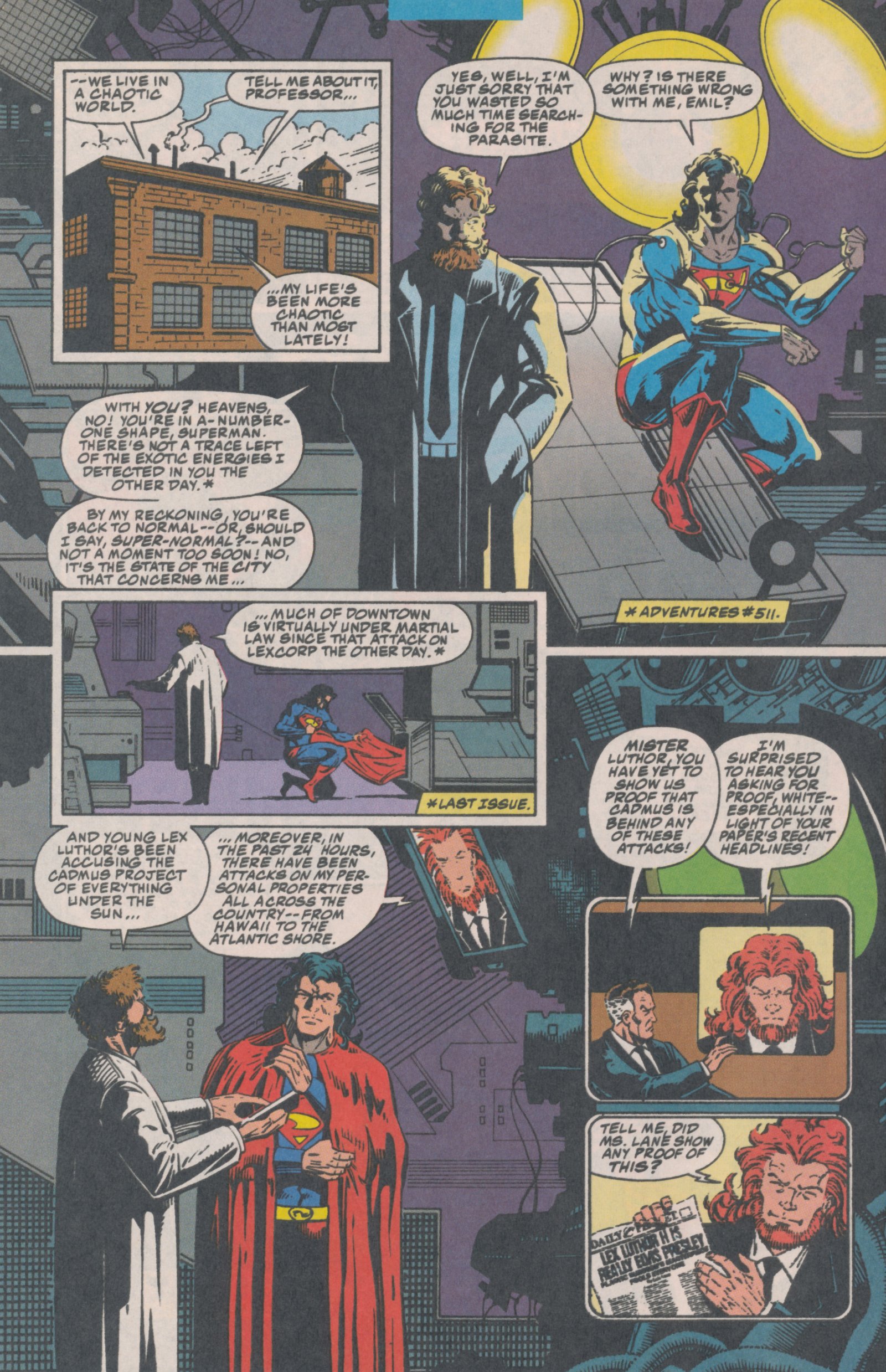 Read online Action Comics (1938) comic -  Issue #699 - 9