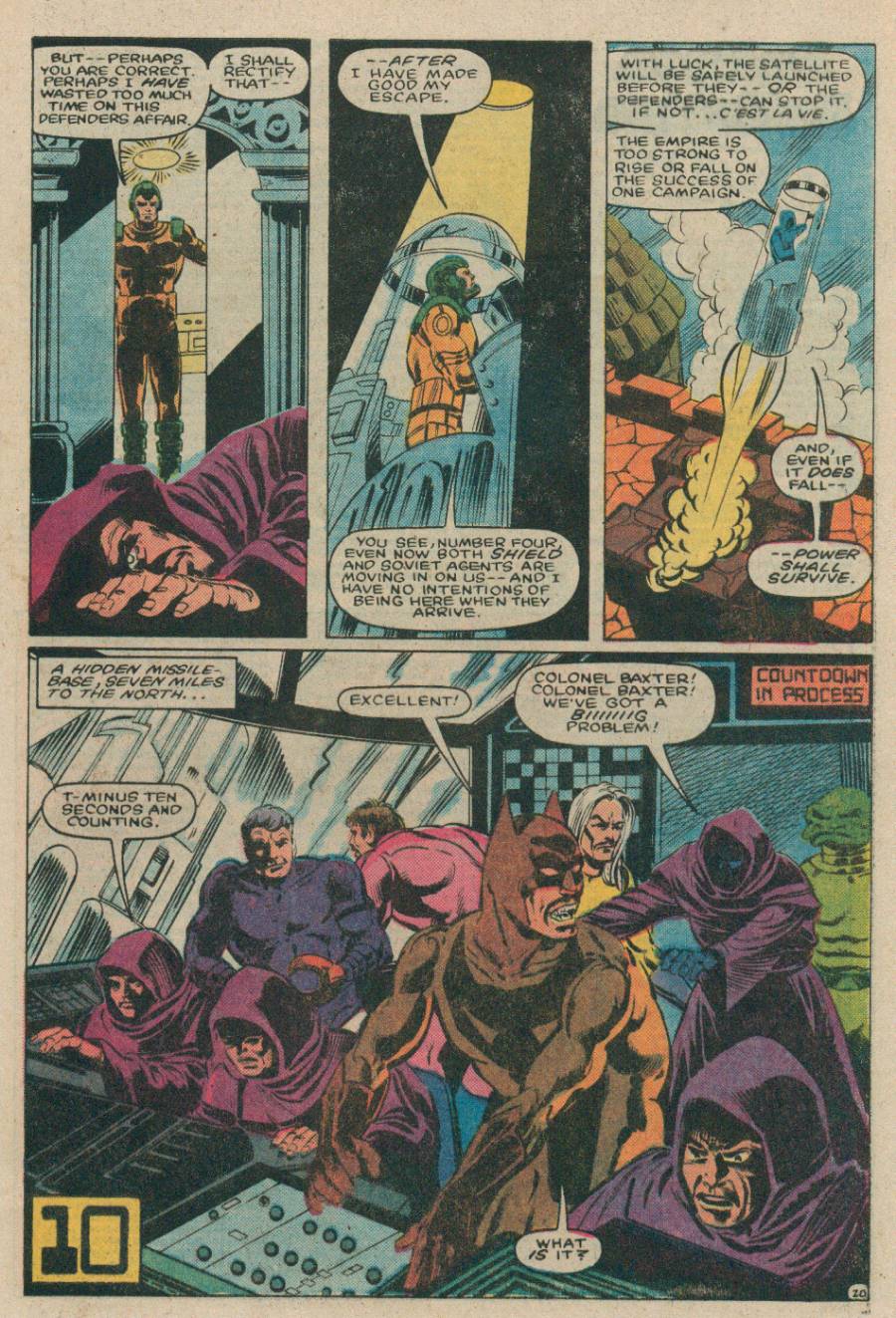 Read online The Defenders (1972) comic -  Issue #129 - 21