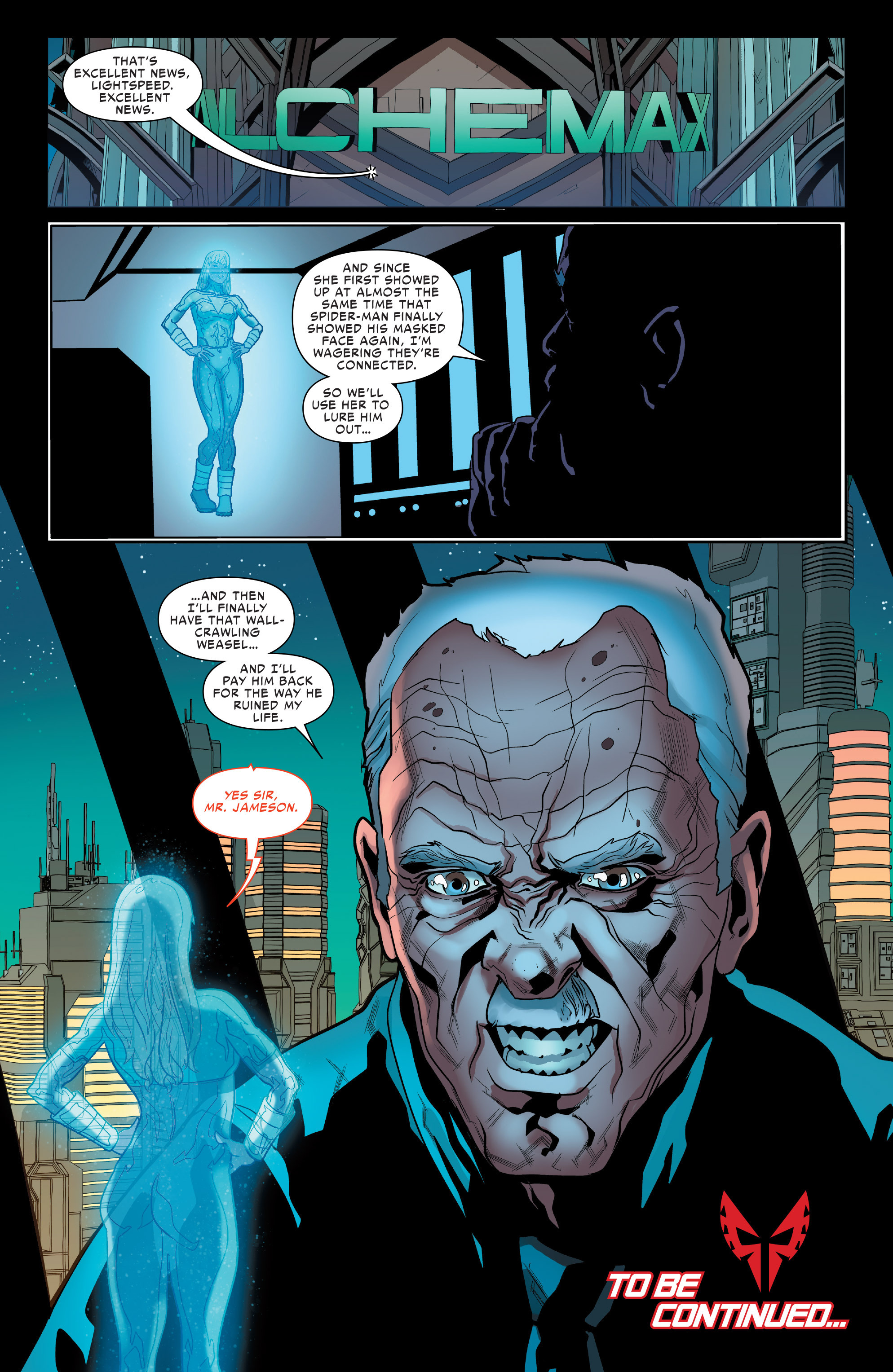 Read online Spider-Man 2099 (2015) comic -  Issue #15 - 22
