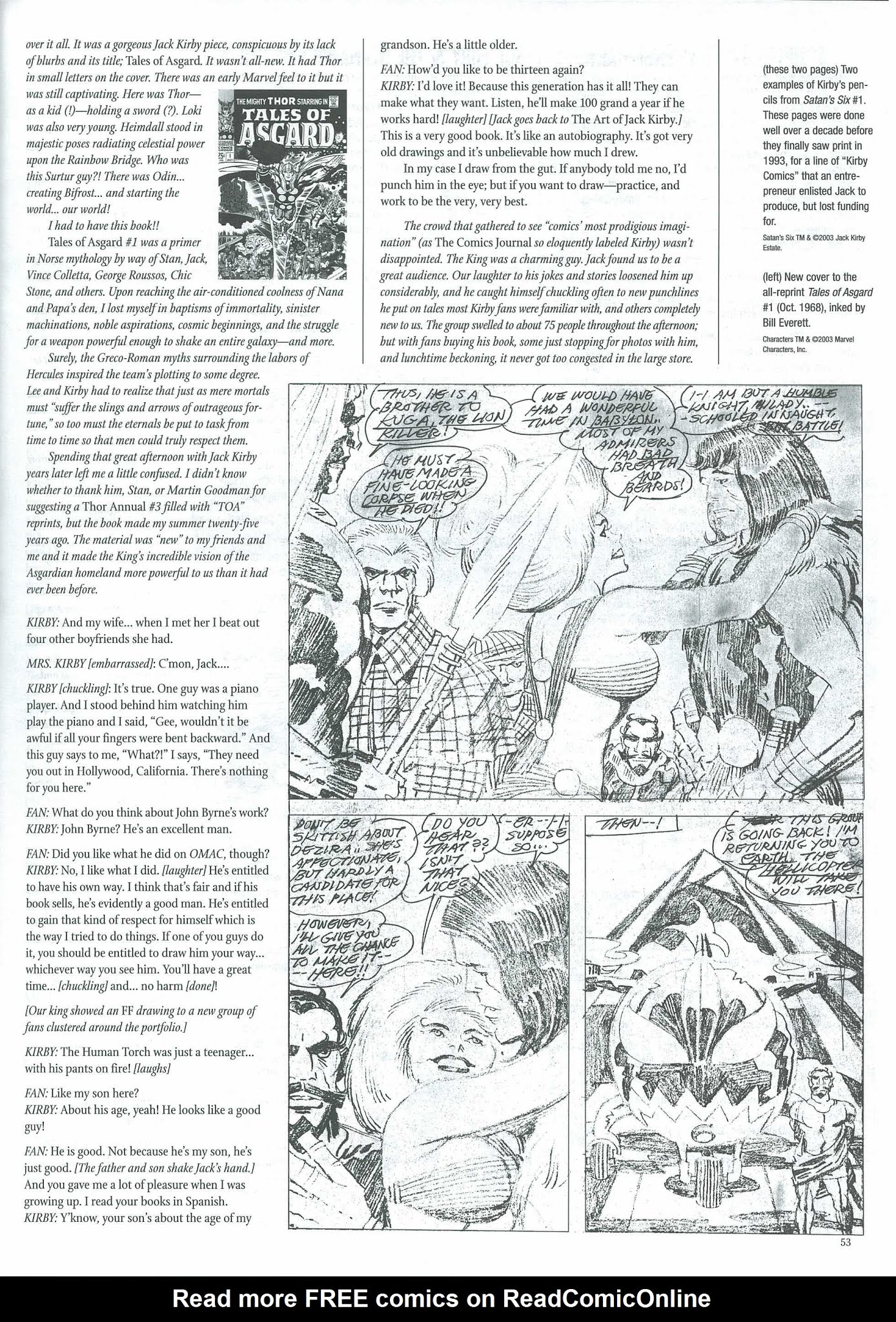 Read online The Jack Kirby Collector comic -  Issue #38 - 56