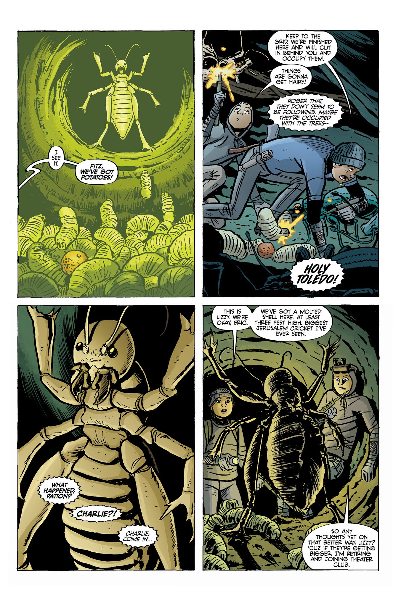 Read online Juice Squeezers: The Great Bug Elevator comic -  Issue # TPB - 19