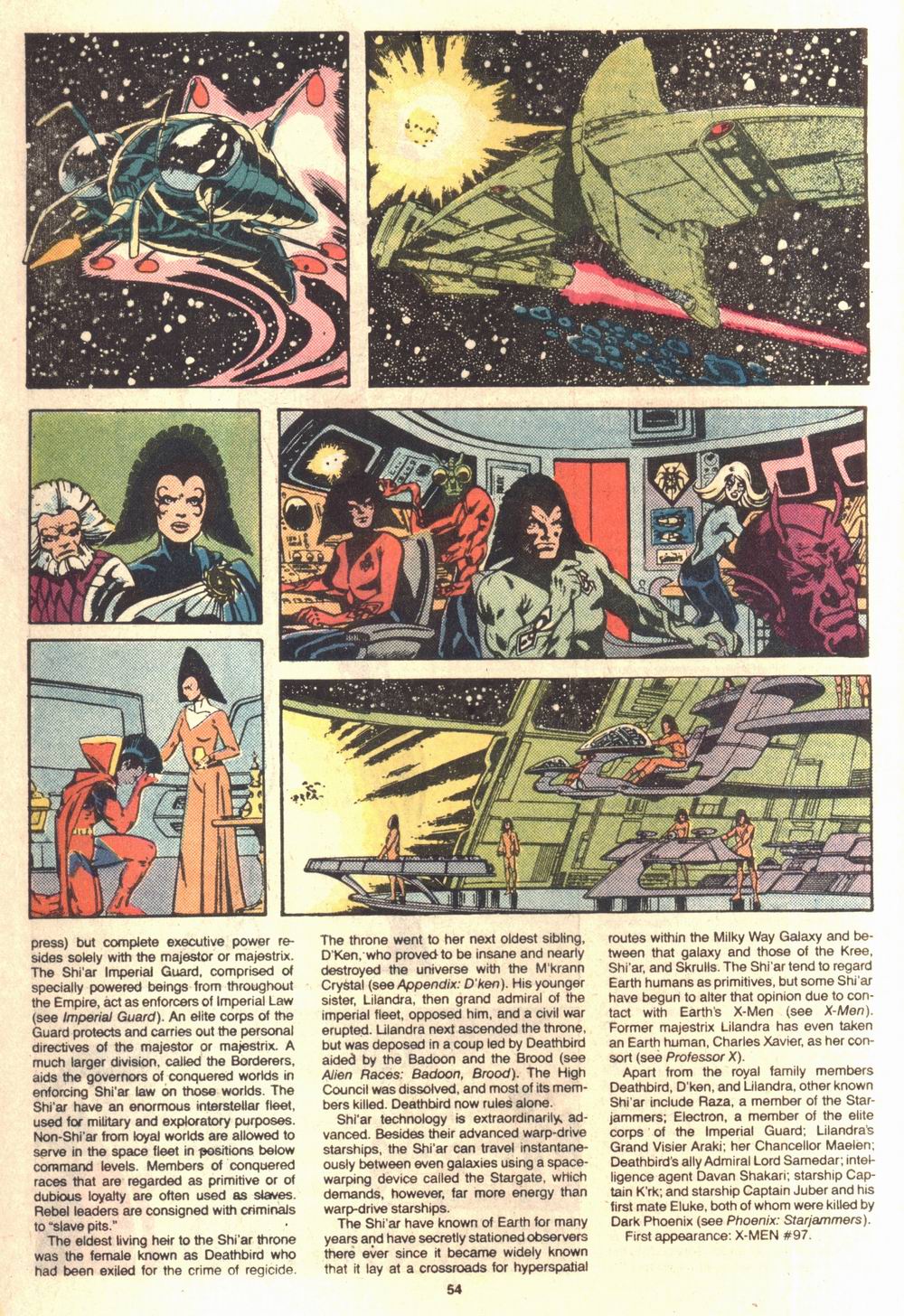 Read online The Official Handbook of the Marvel Universe Deluxe Edition comic -  Issue #11 - 56