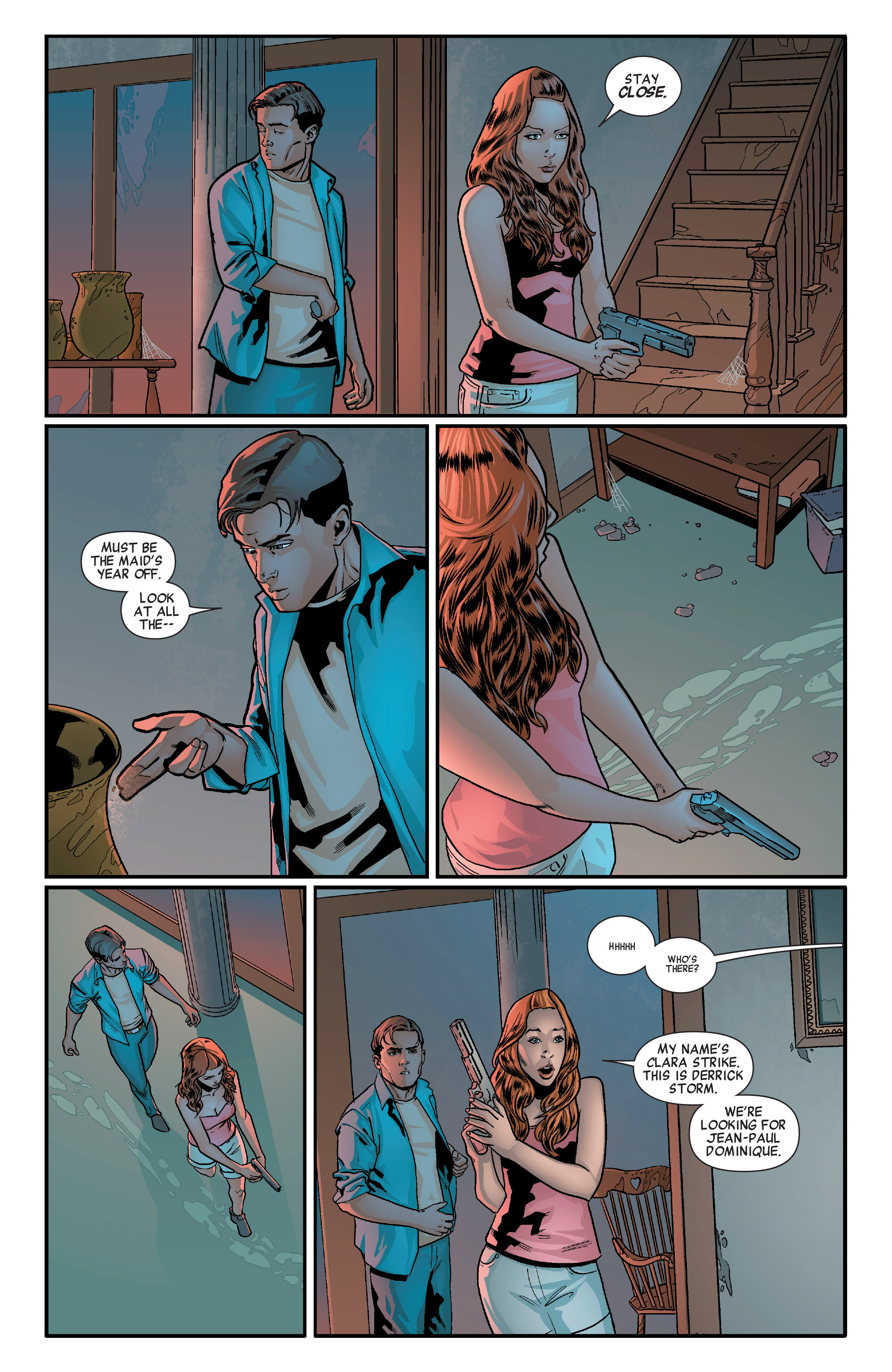 Read online Castle: Unholy Storm comic -  Issue # TPB - 75