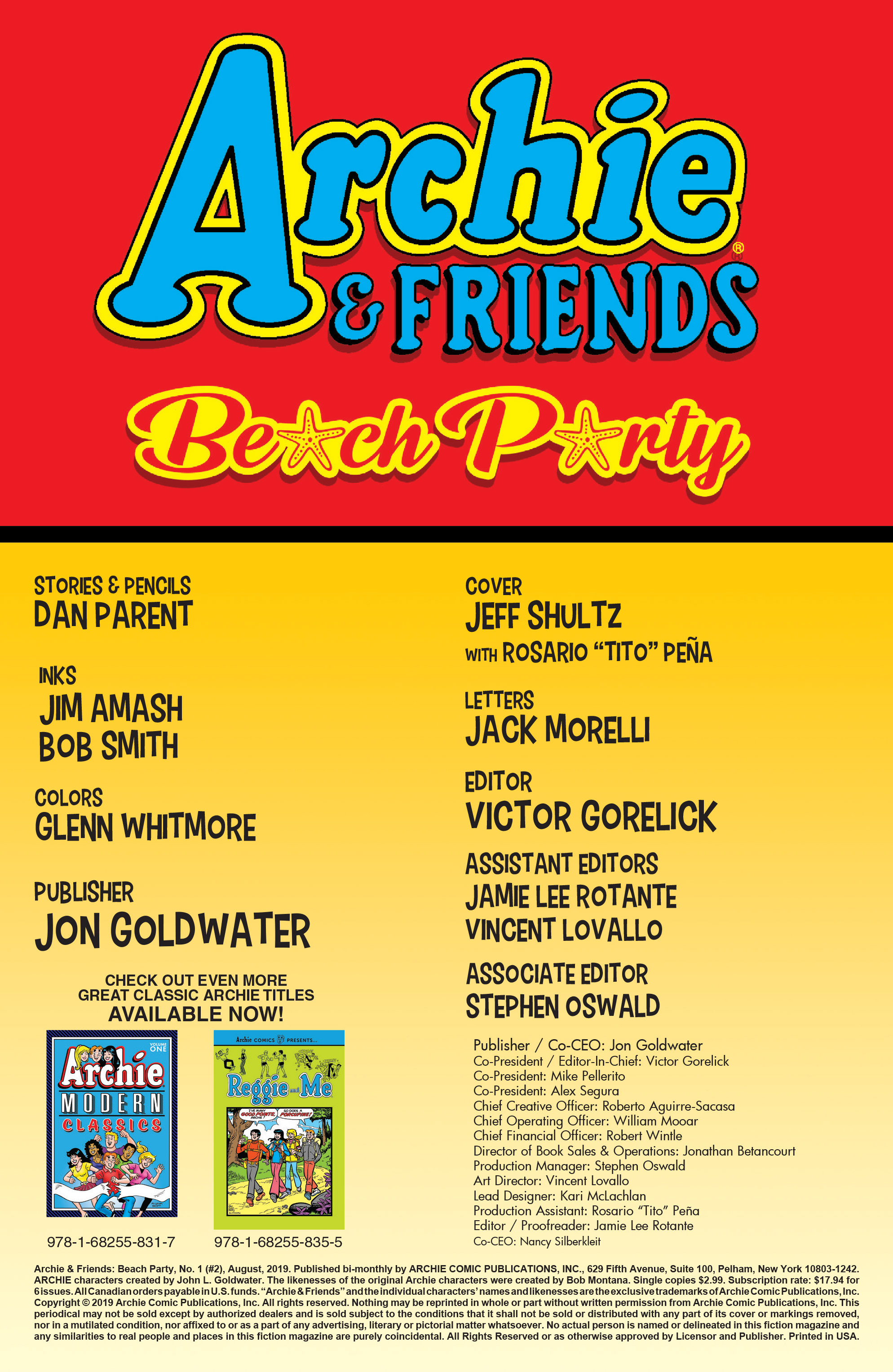 Read online Archie & Friends (2019) comic -  Issue # Beach Party - 2